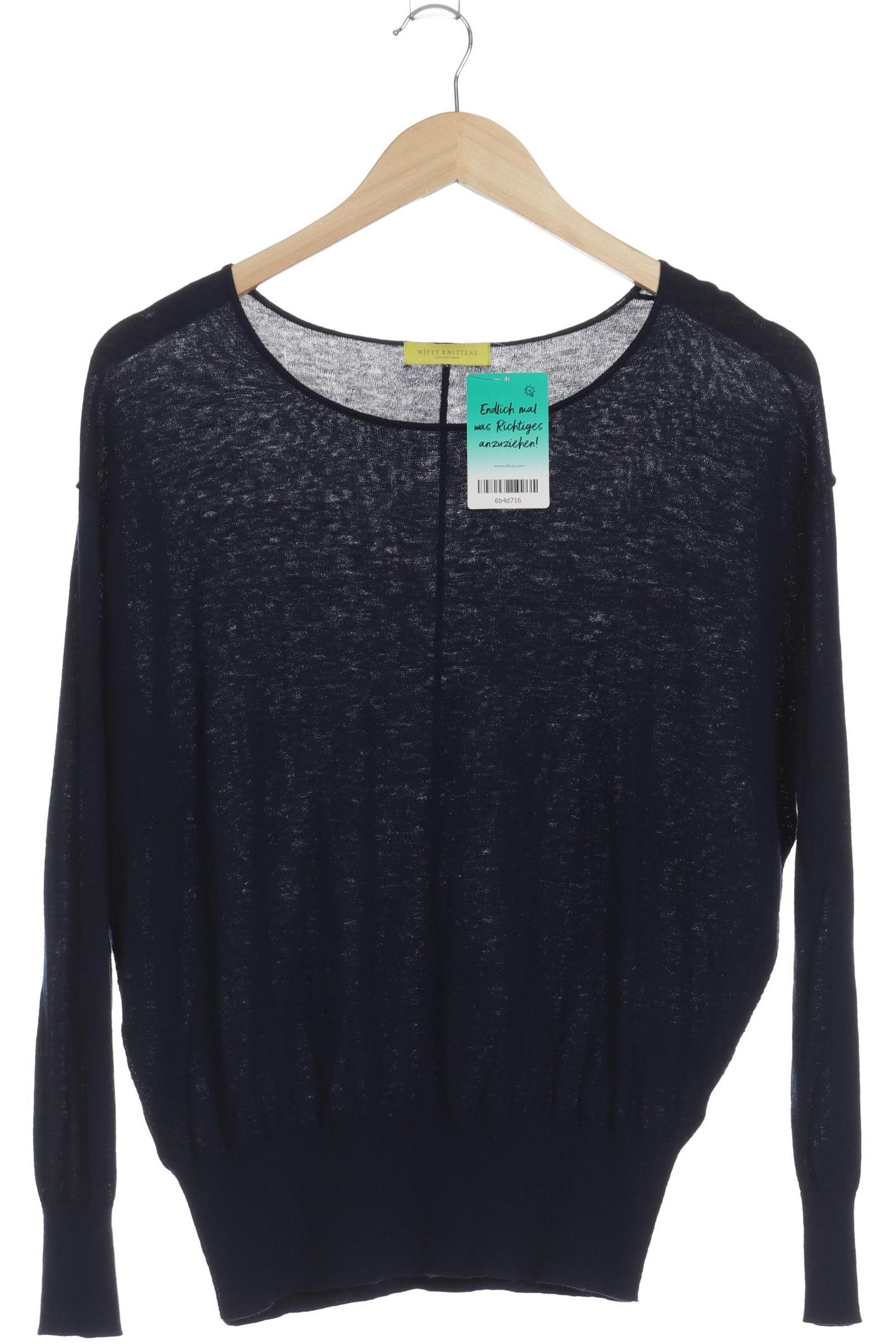 

Witty Knitters Damen Pullover, blau, Gr.