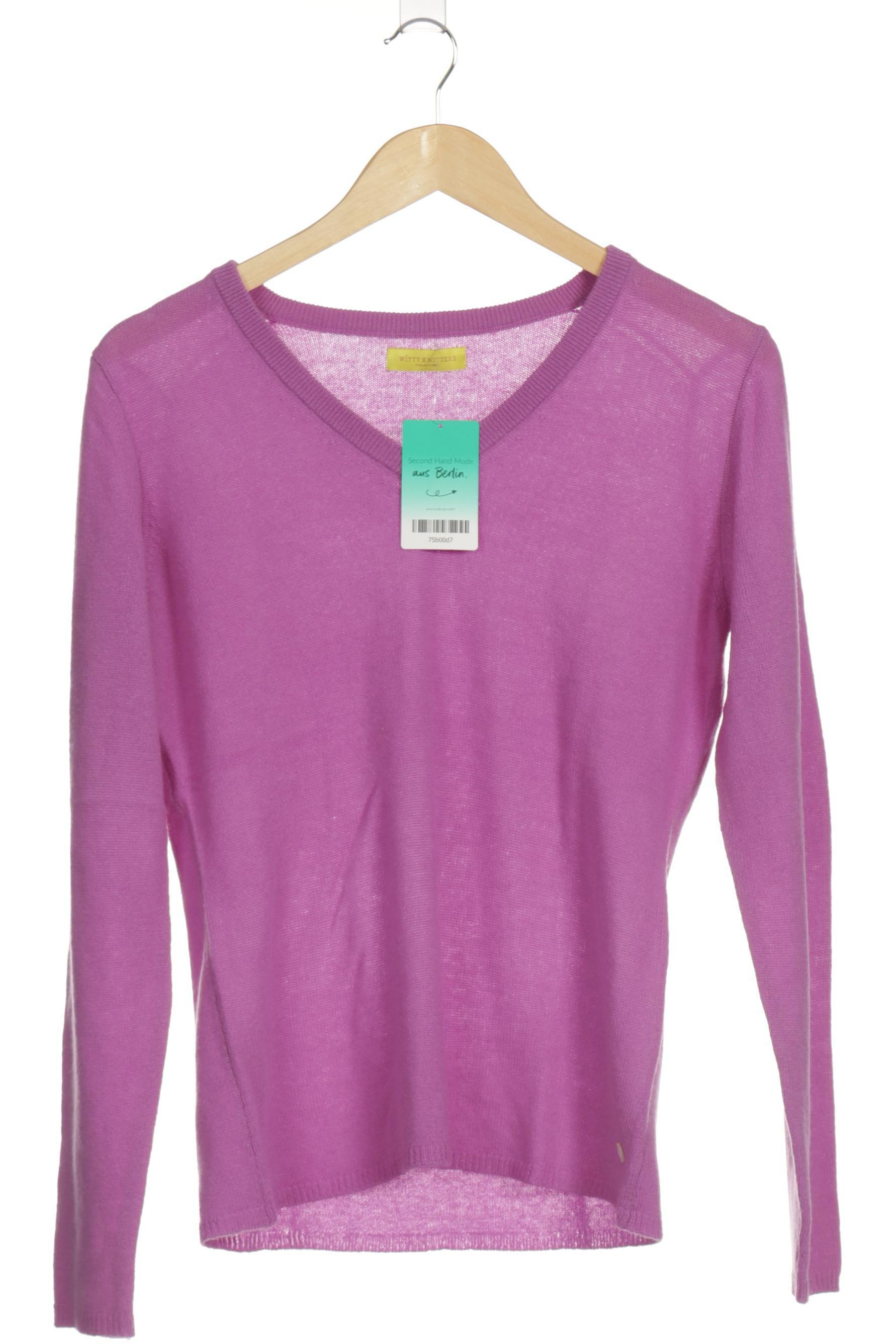 

Witty Knitters Damen Pullover, lila, Gr.
