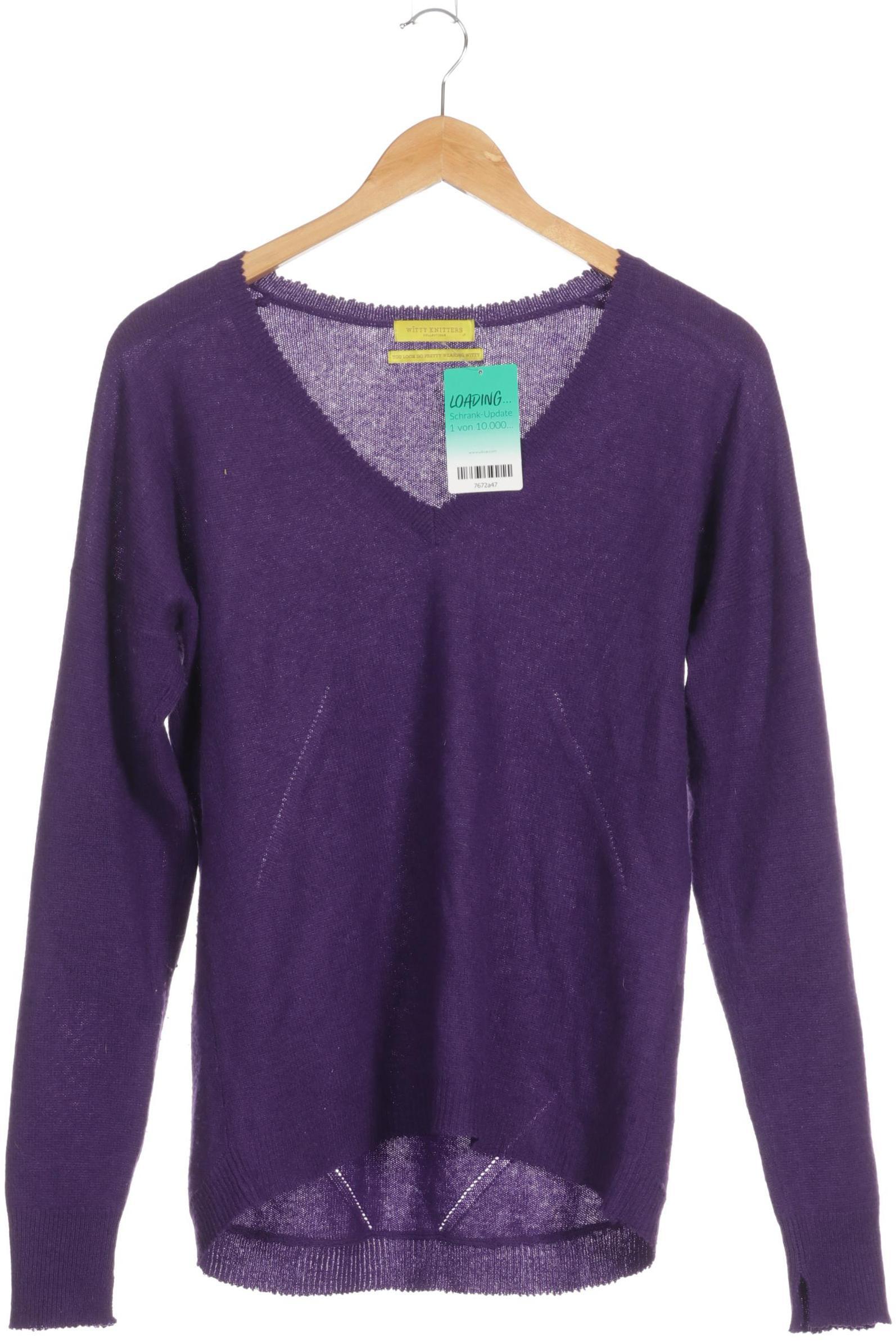 

Witty Knitters Damen Pullover, lila, Gr.