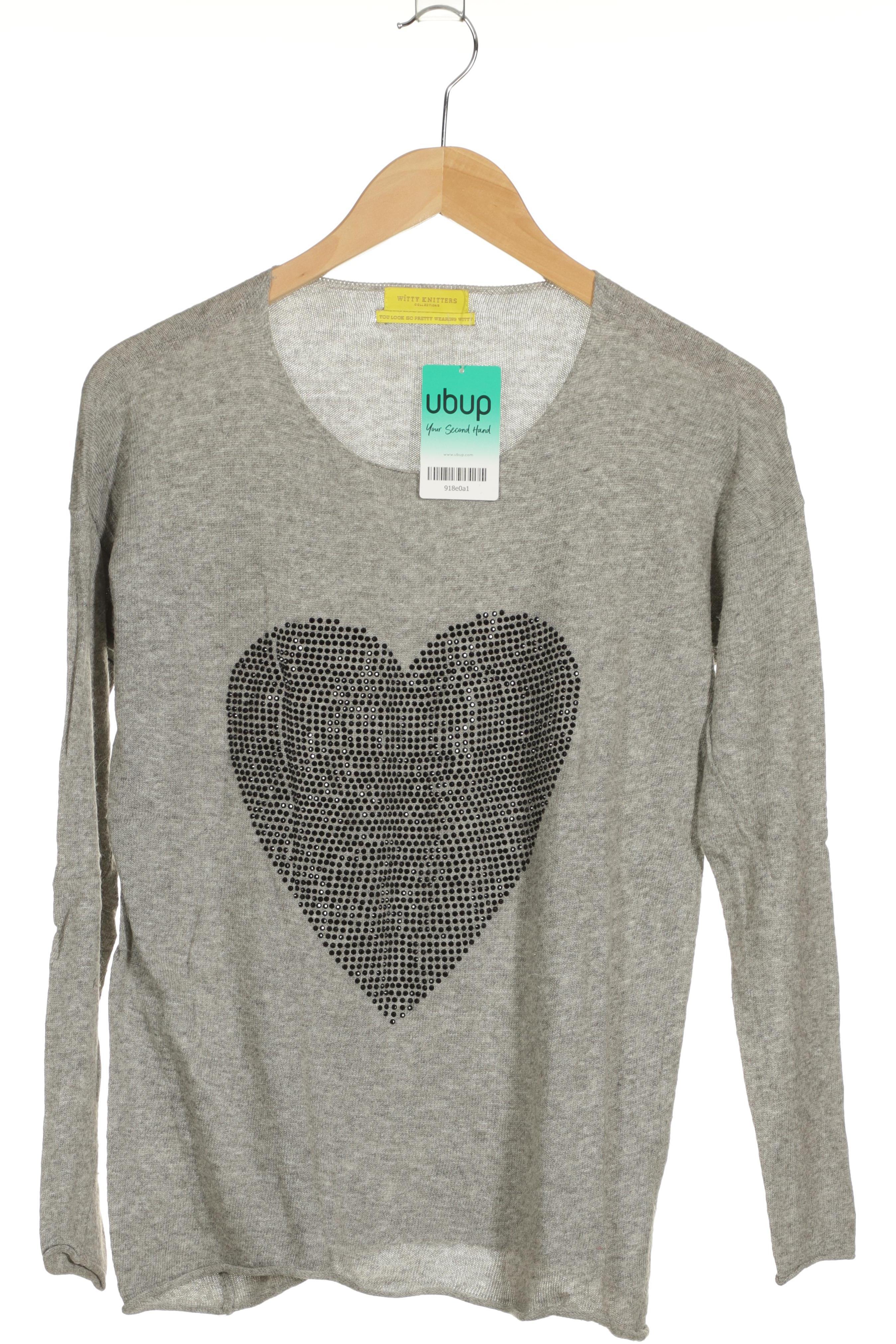 

Witty Knitters Damen Pullover, grau, Gr.