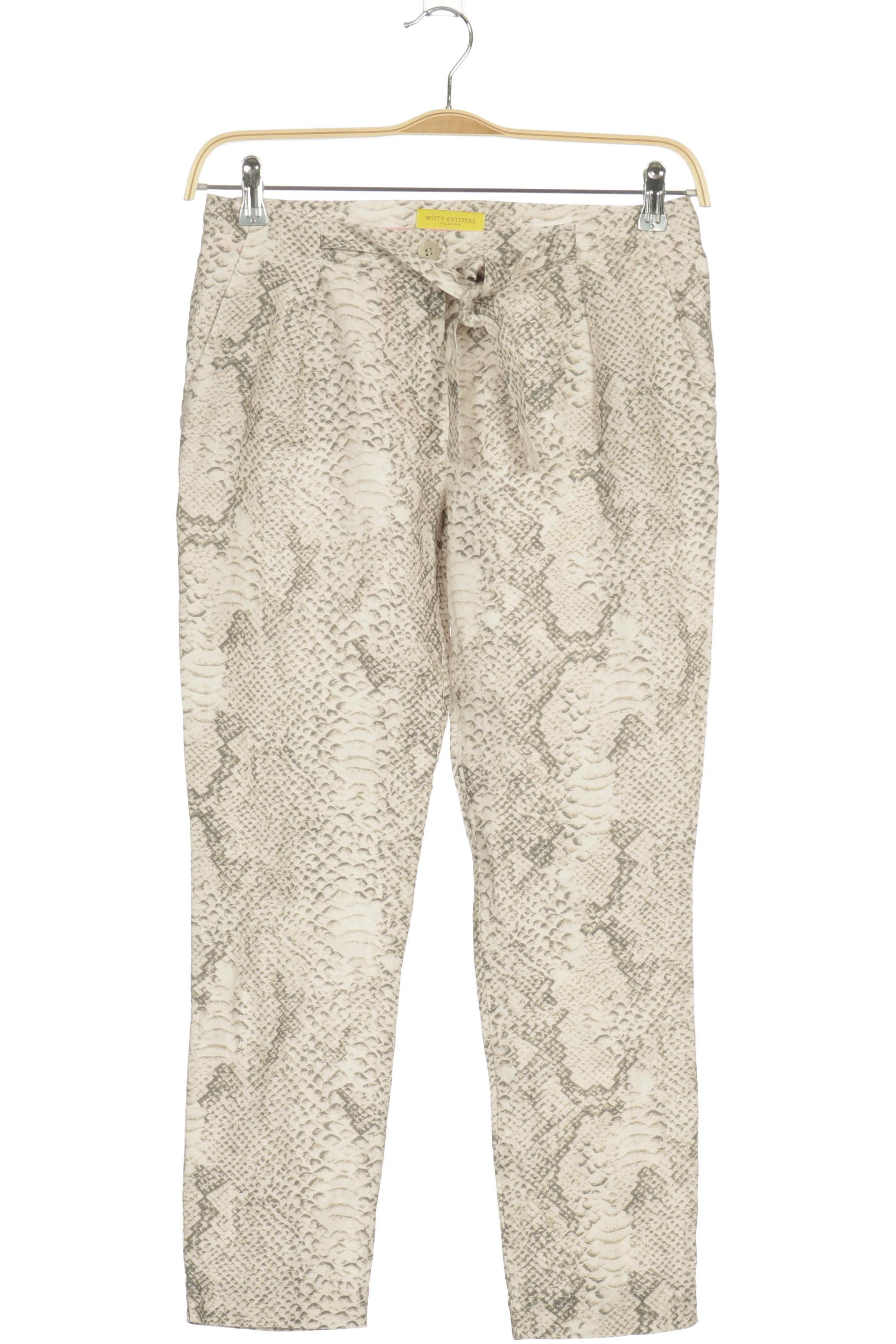 

Witty Knitters Damen Stoffhose, beige, Gr.