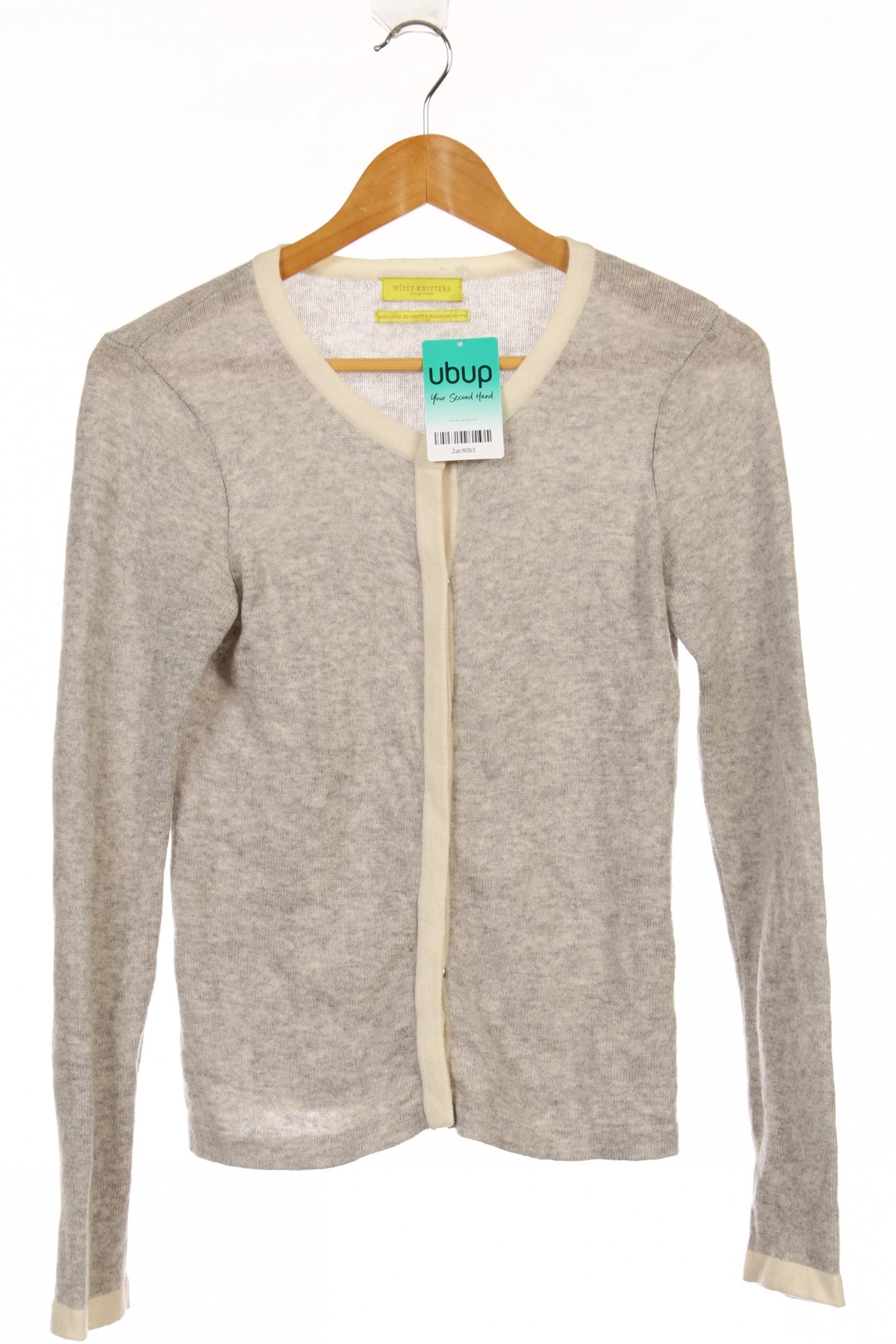 

Witty Knitters Damen Strickjacke, grau, Gr.