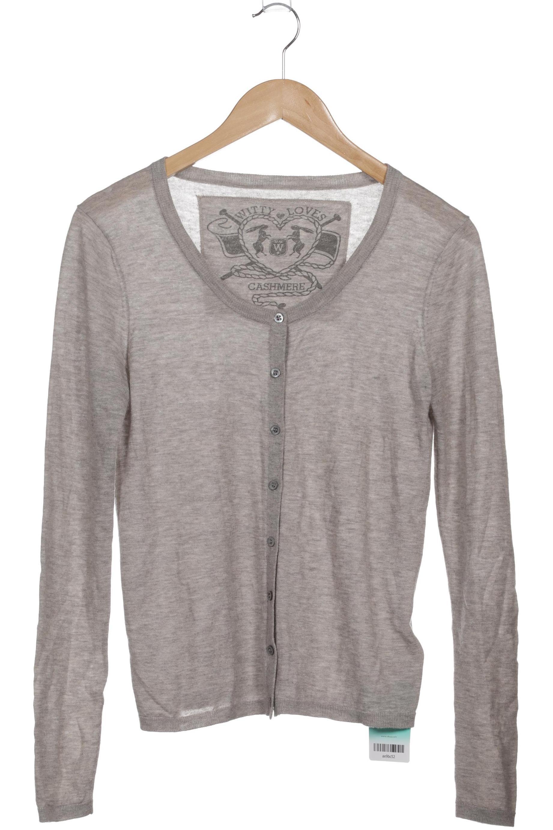 

Witty Knitters Damen Strickjacke, grau, Gr.