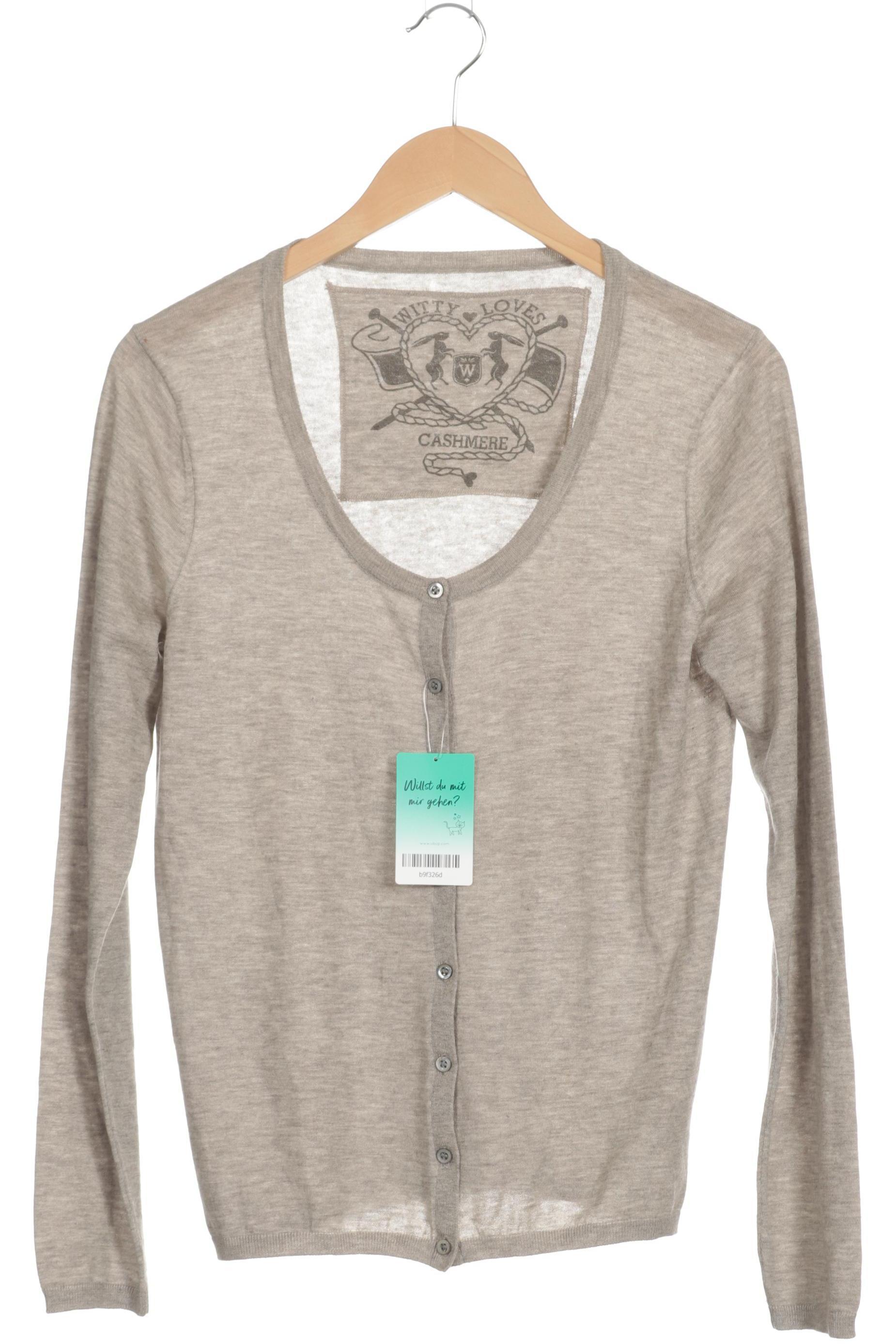 

Witty Knitters Damen Strickjacke, braun, Gr.