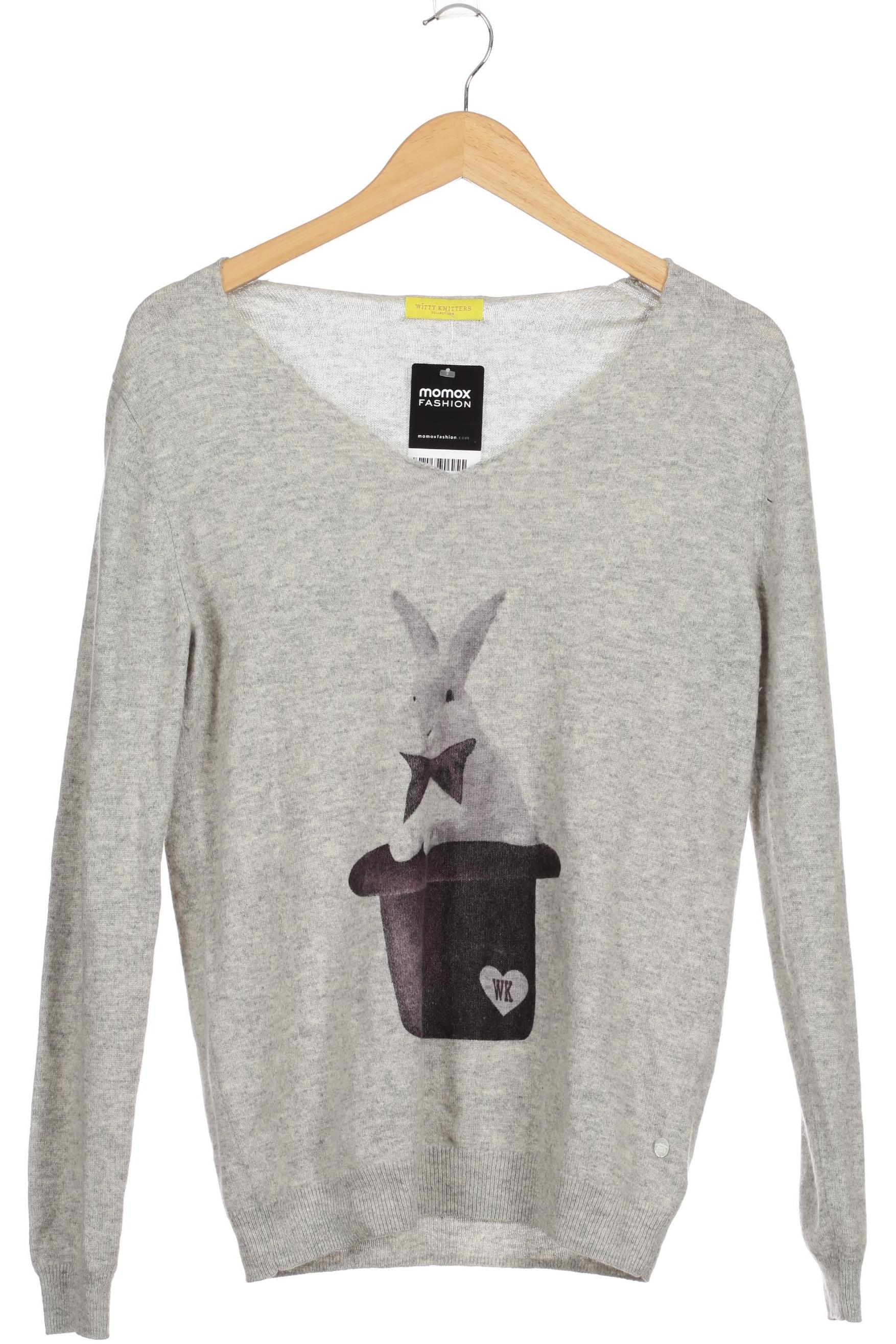 

Witty Knitters Damen Pullover, grau, Gr.