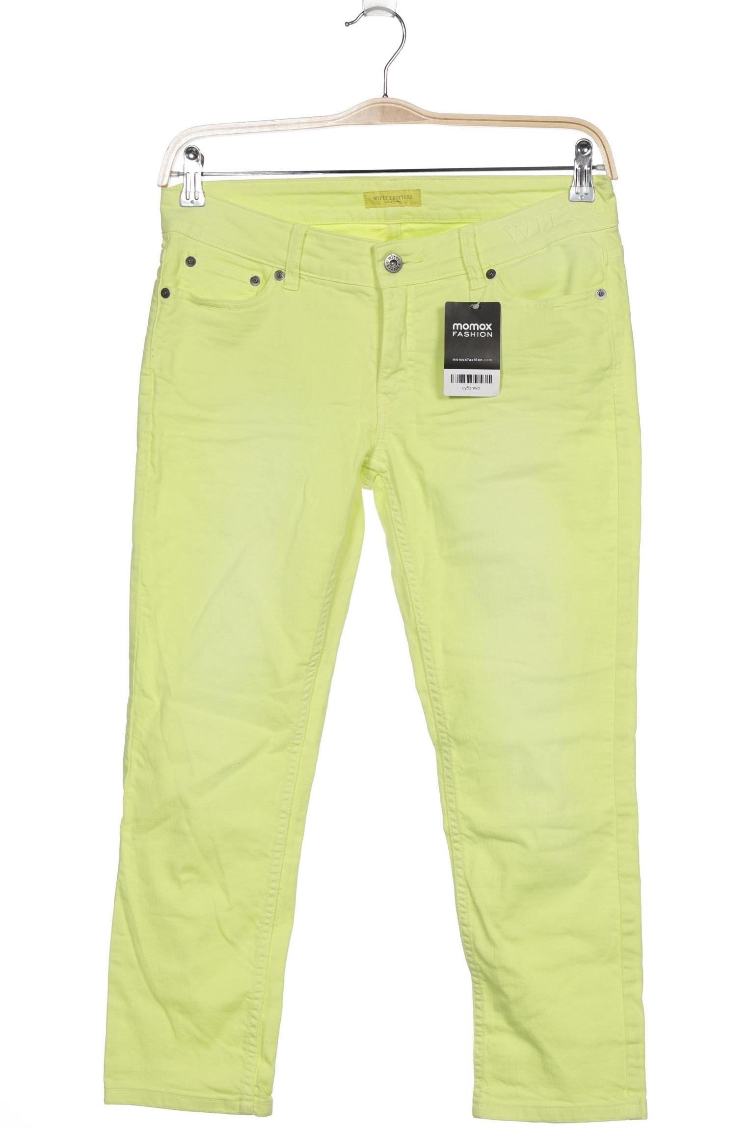 

Witty Knitters Damen Jeans, gelb, Gr. 28