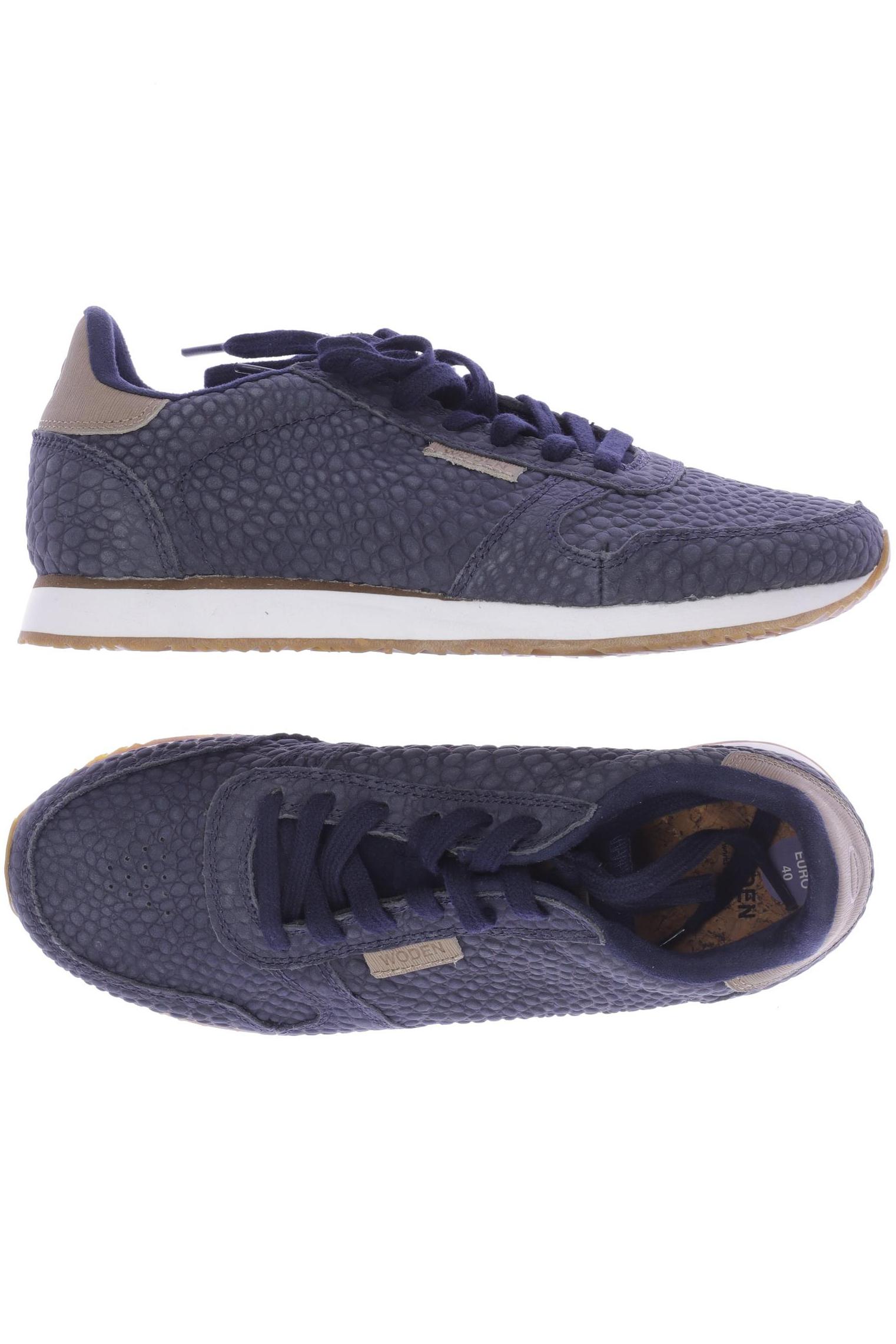 

Woden Damen Halbschuh, blau, Gr. 40