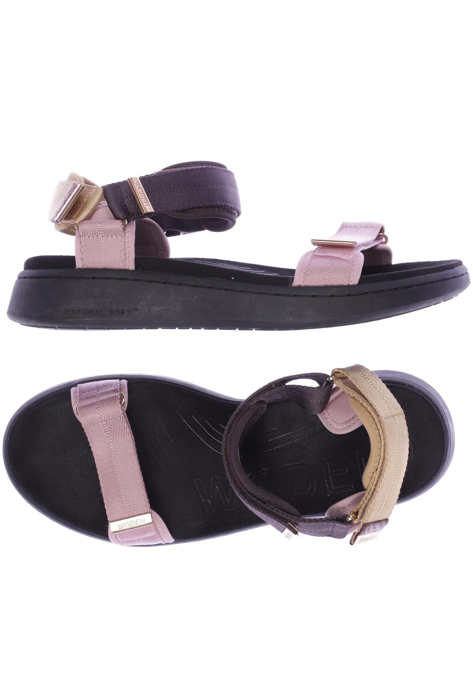 

Woden Damen Sandale, schwarz, Gr. 39