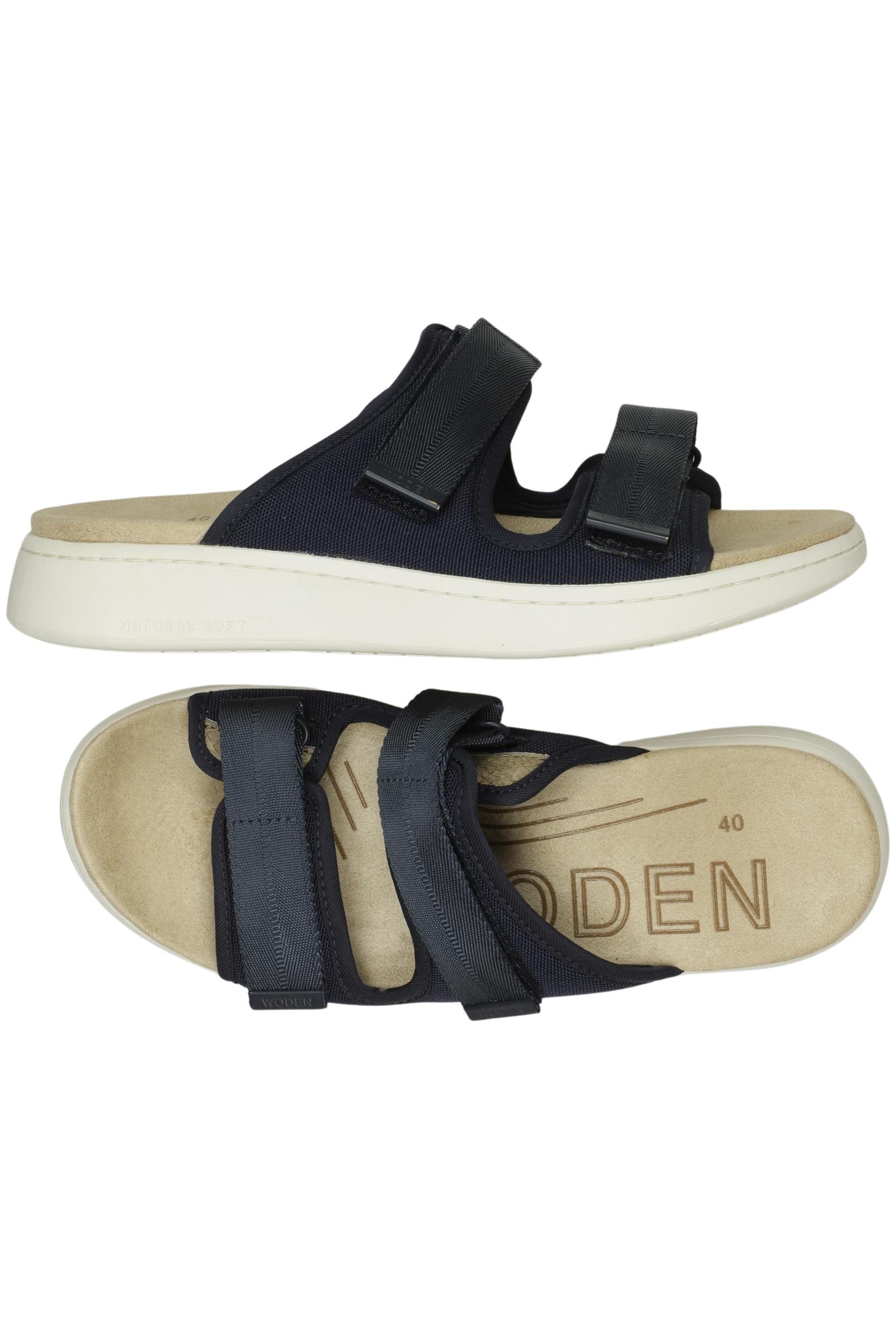 

Woden Damen Sandale, marineblau, Gr. 40