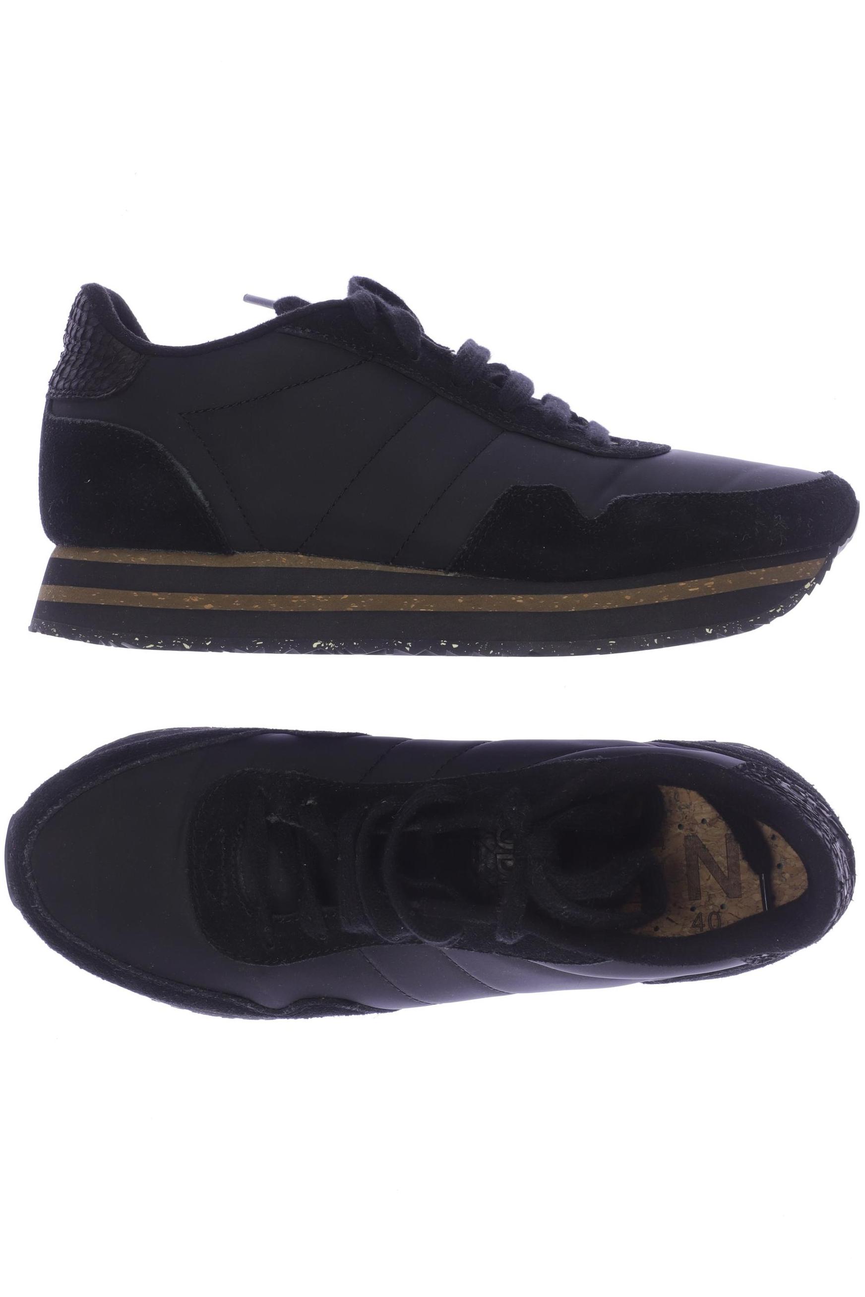 

Woden Damen Sneakers, schwarz, Gr. 40