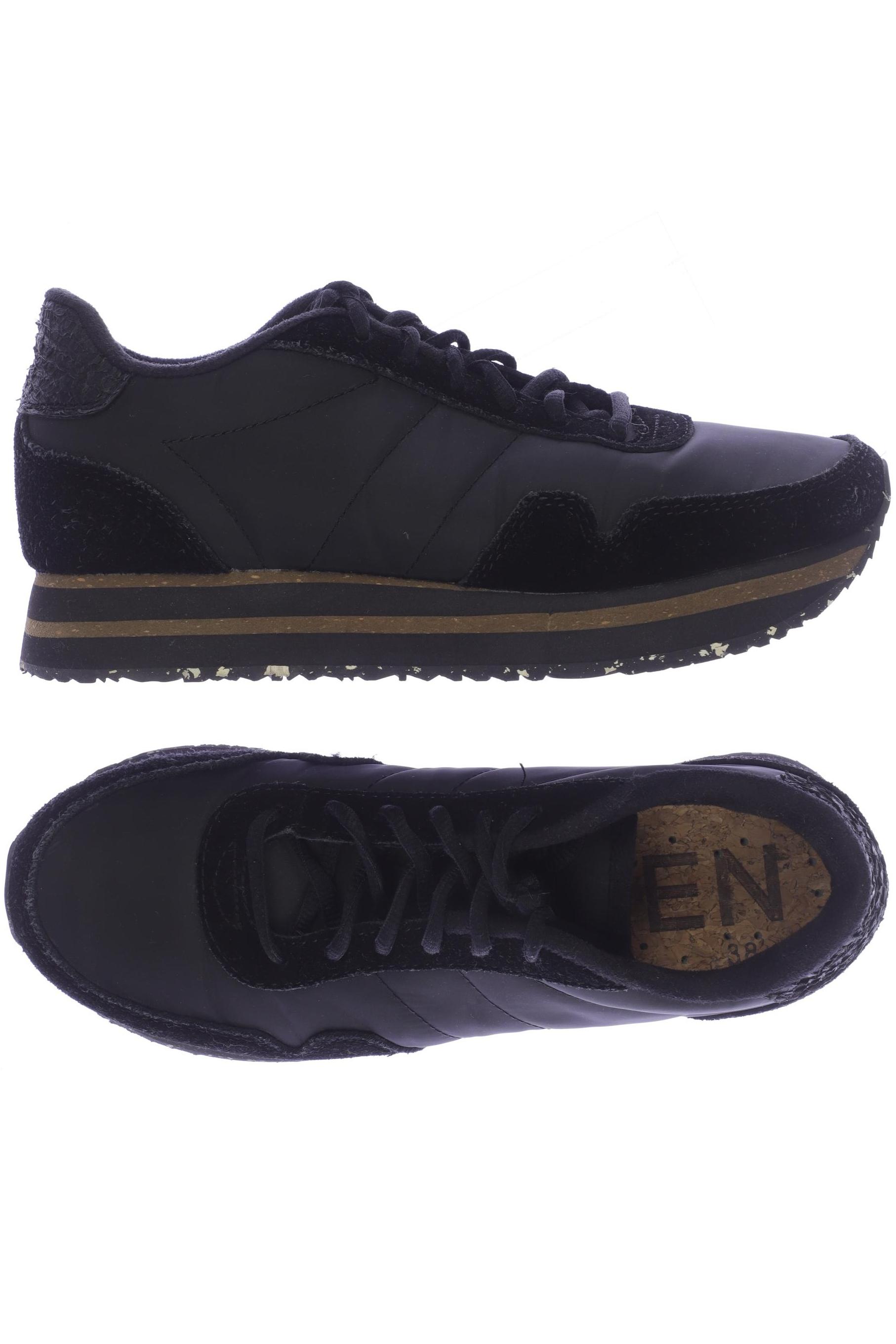 

Woden Damen Sneakers, schwarz, Gr. 38