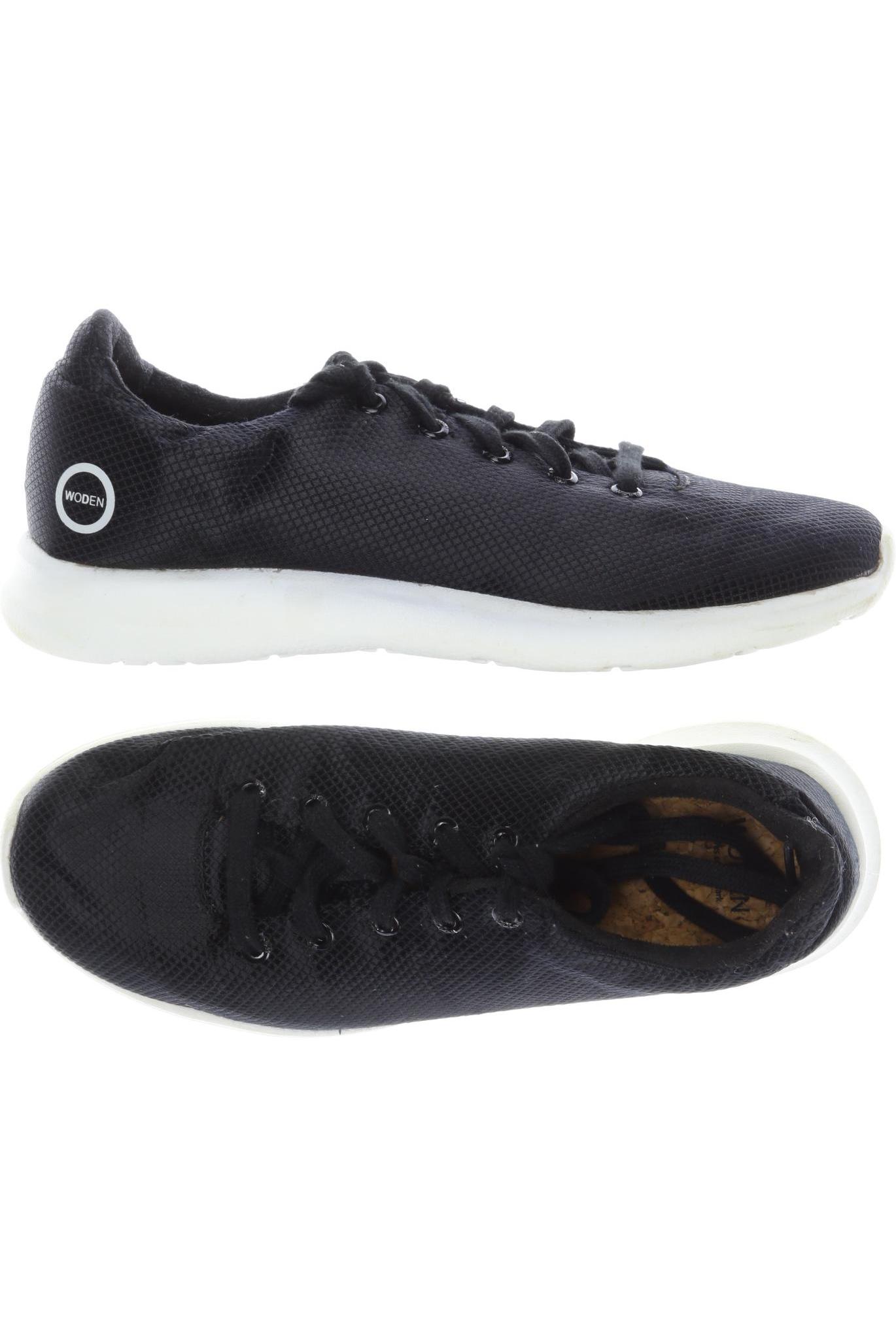 

Woden Damen Sneakers, schwarz, Gr. 37