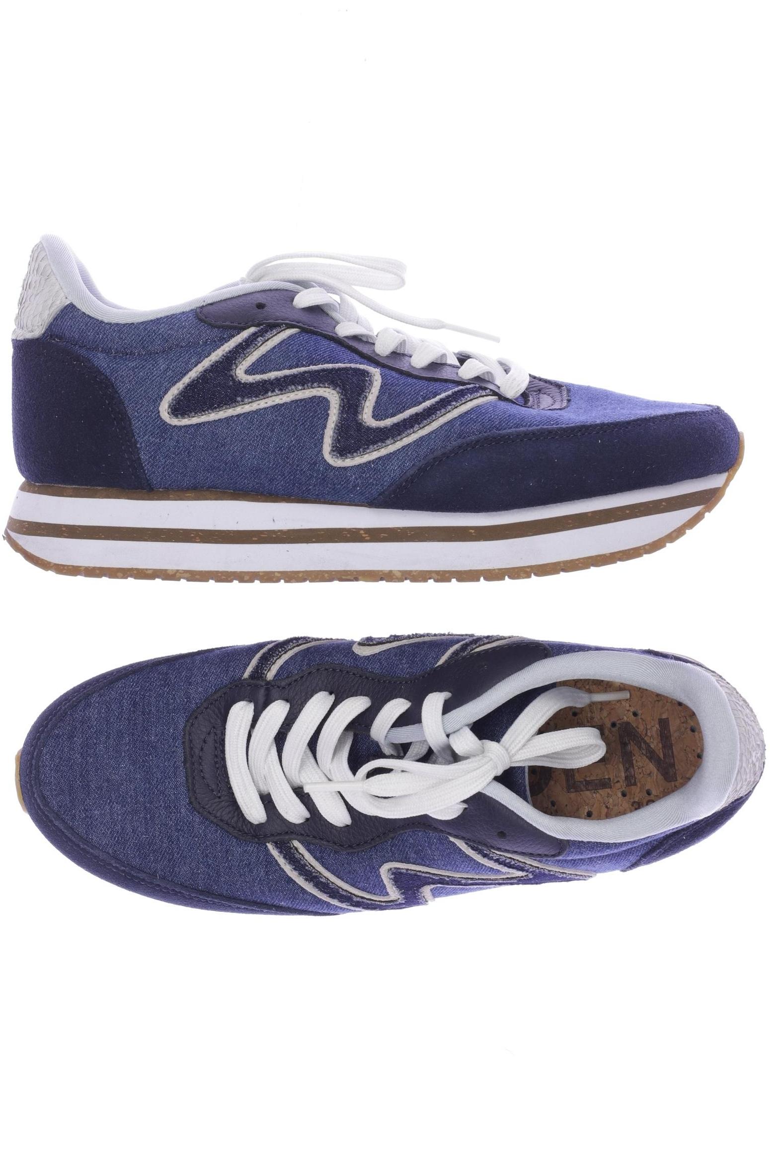 

Woden Damen Sneakers, blau, Gr. 38