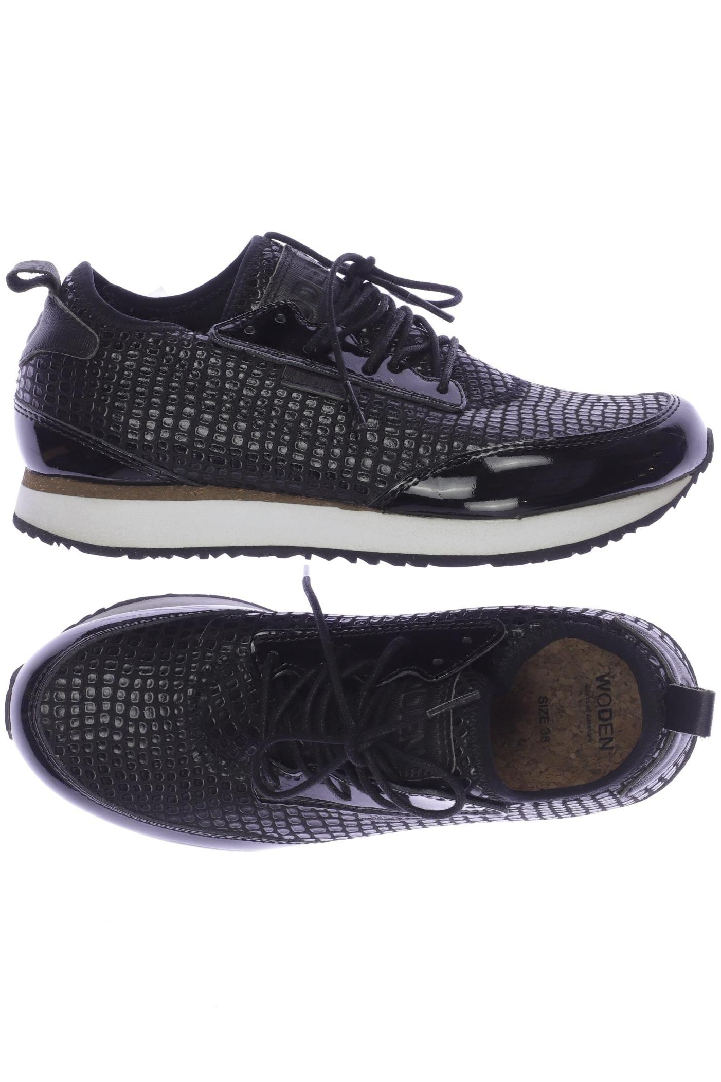 

Woden Damen Sneakers, schwarz