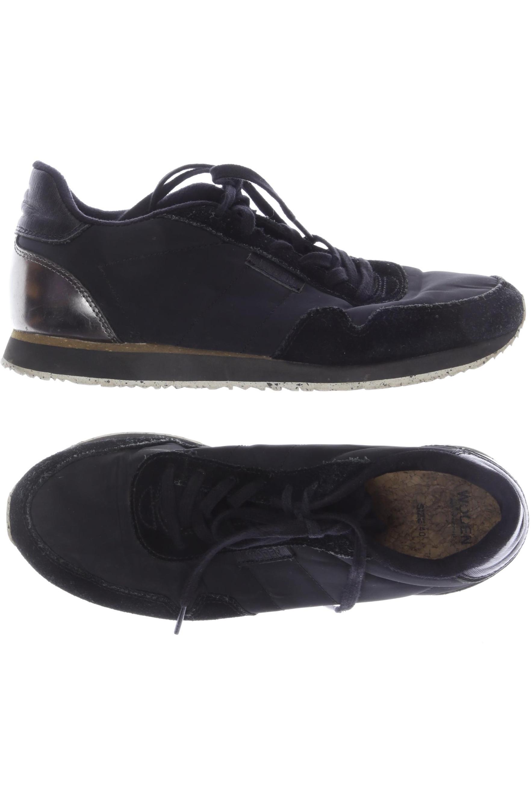 

Woden Damen Sneakers, schwarz, Gr. 40