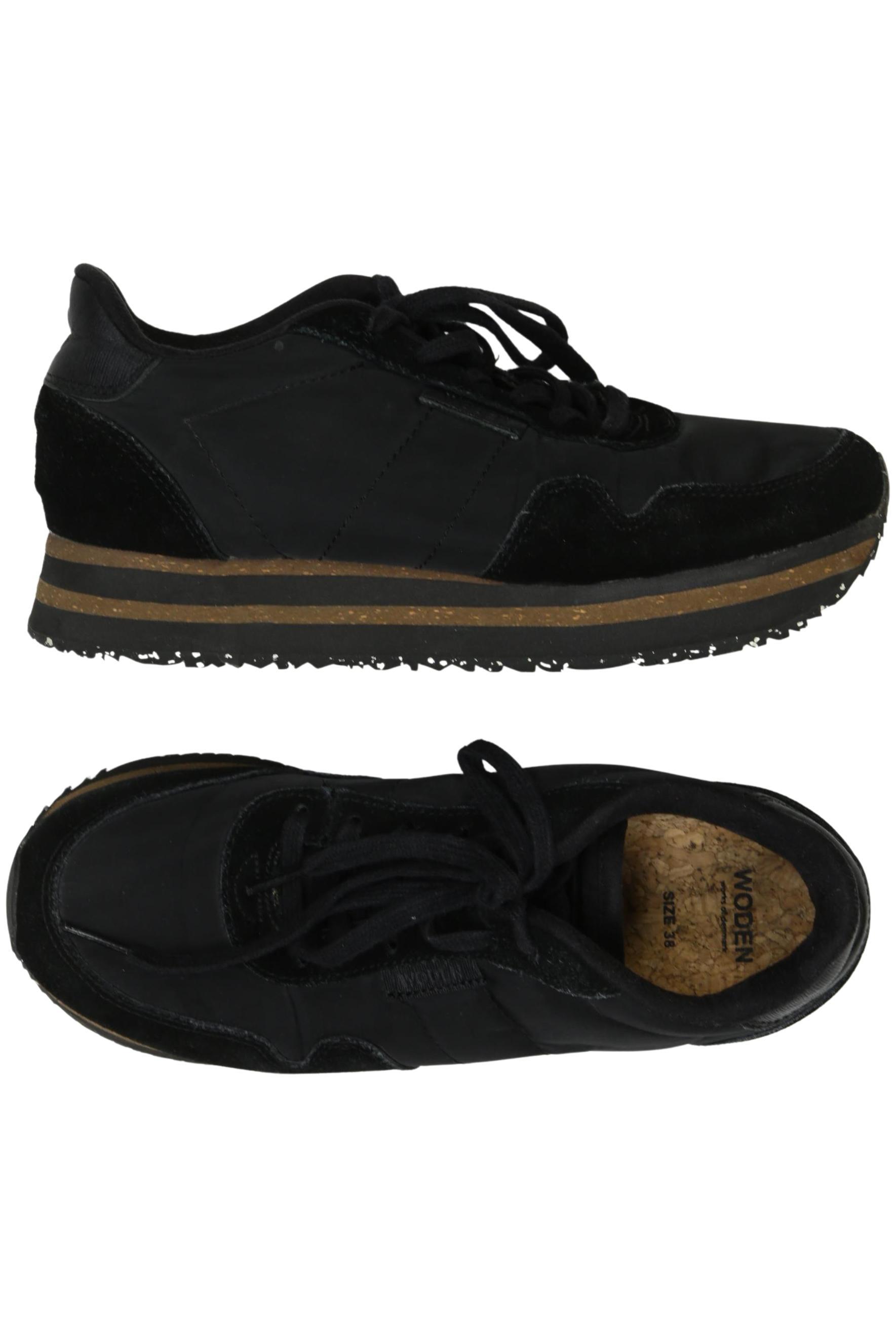 

Woden Damen Sneakers, schwarz, Gr. 38