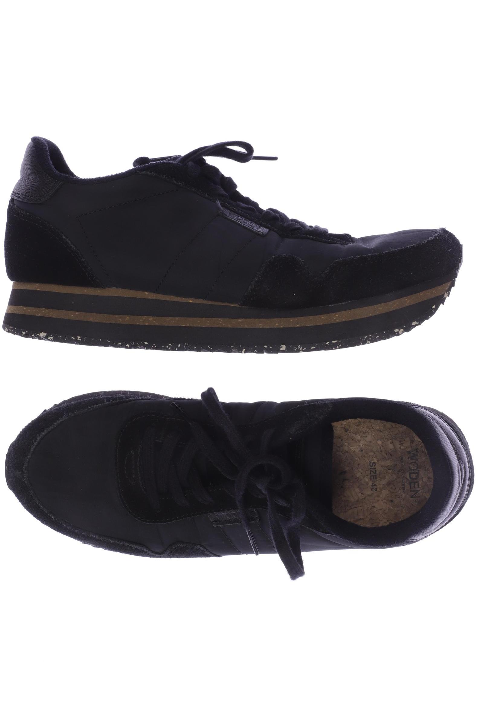

Woden Damen Sneakers, schwarz, Gr. 40
