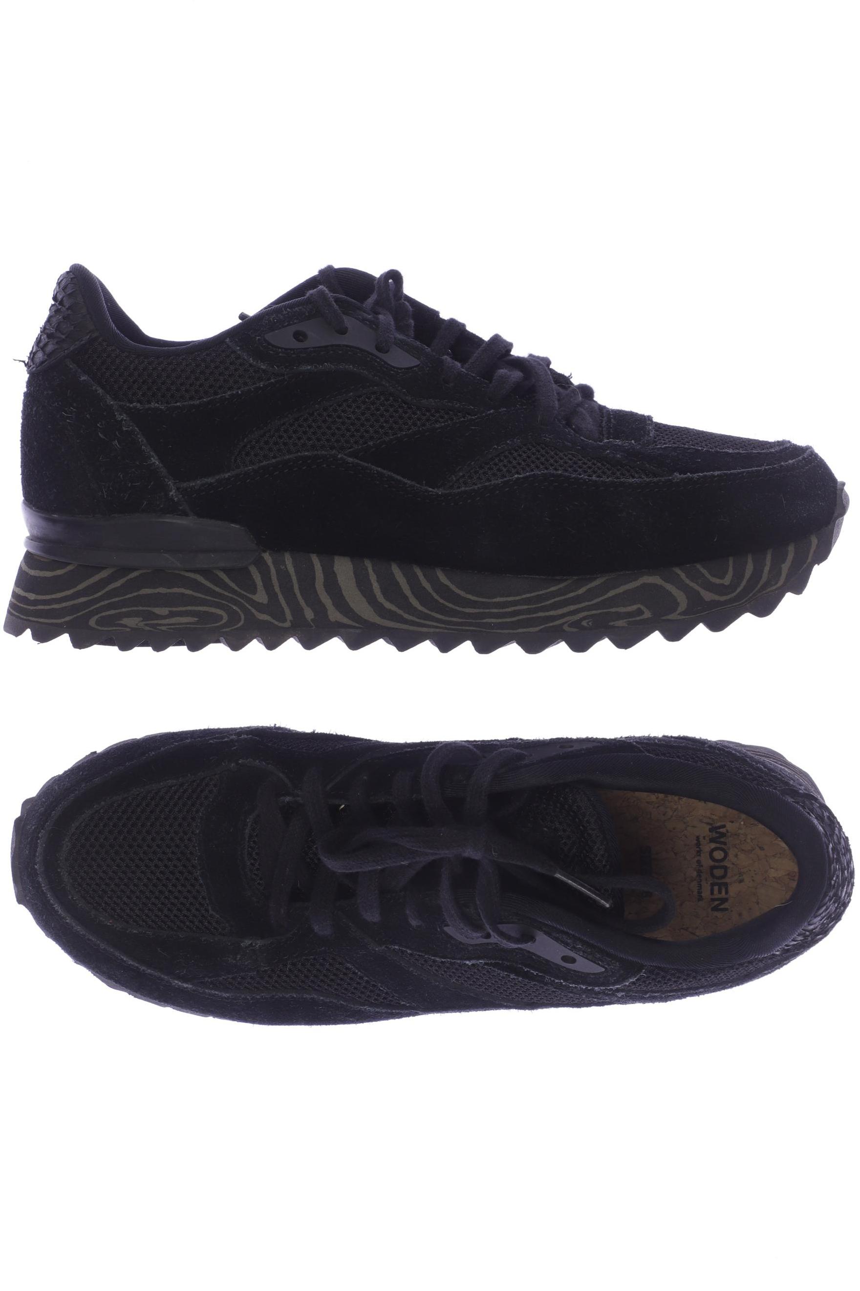 

Woden Damen Sneakers, schwarz