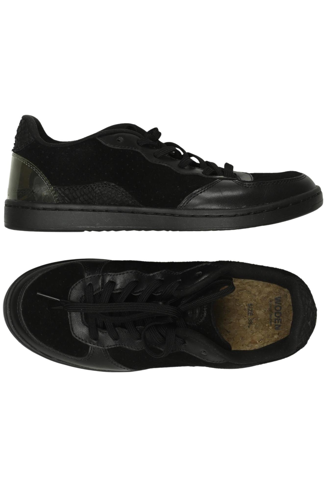 

Woden Damen Sneakers, schwarz, Gr. 38