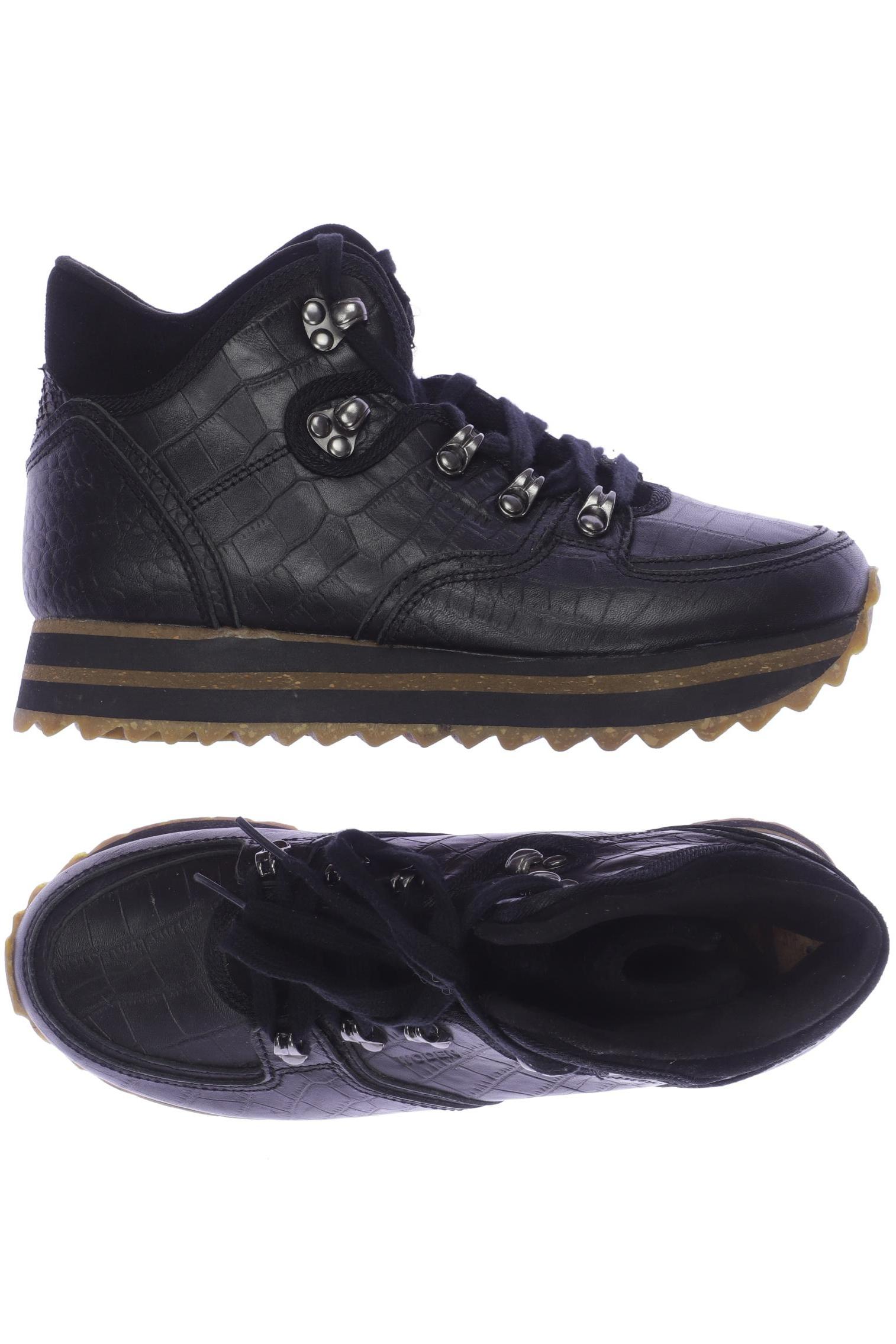 

Woden Damen Stiefelette, schwarz, Gr. 38