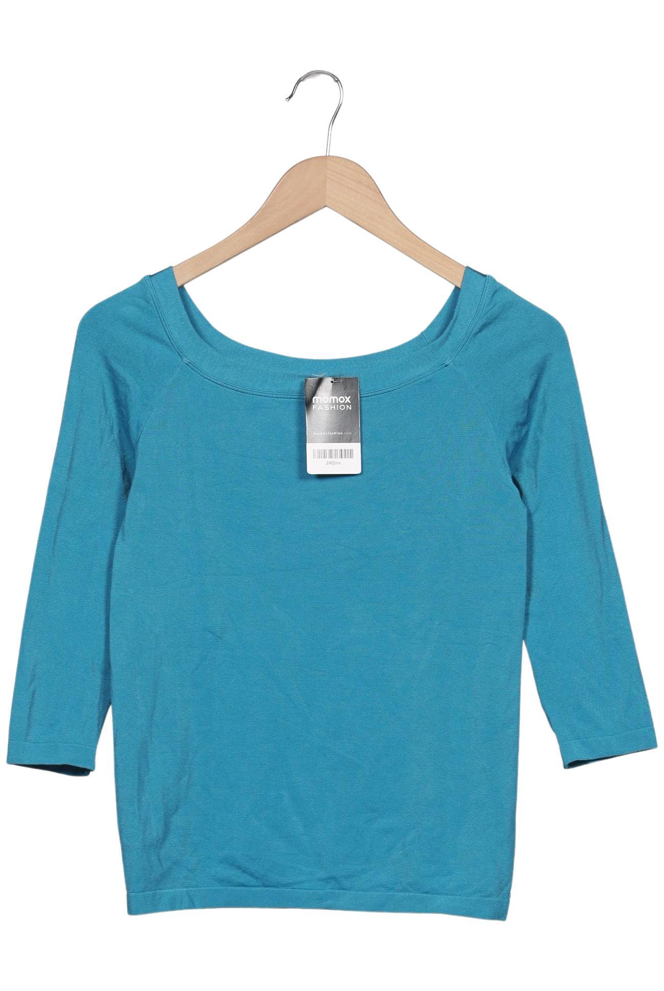 

Wolford Damen Langarmshirt, türkis, Gr. 34