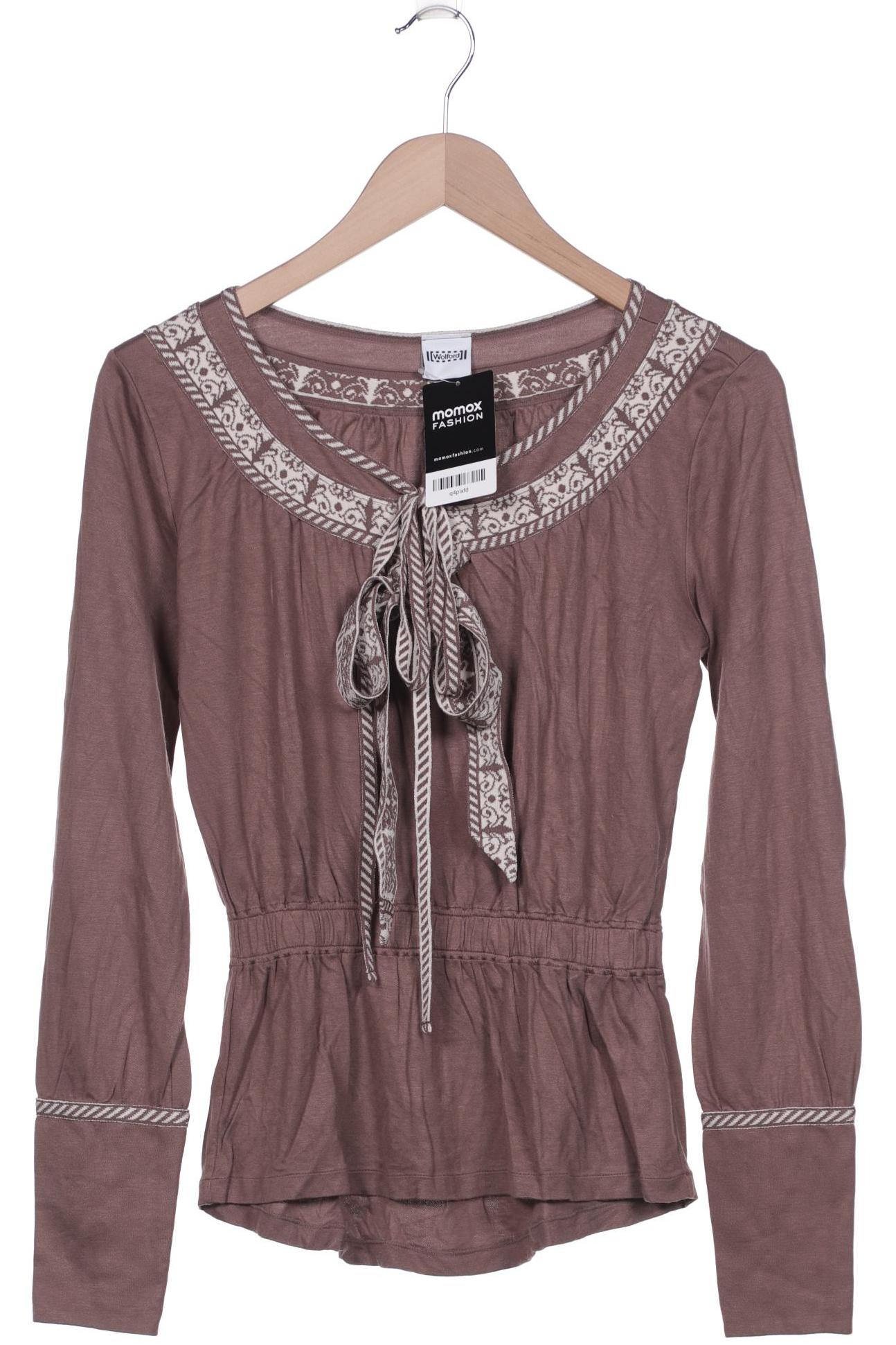 

Wolford Damen Langarmshirt, braun, Gr. 34