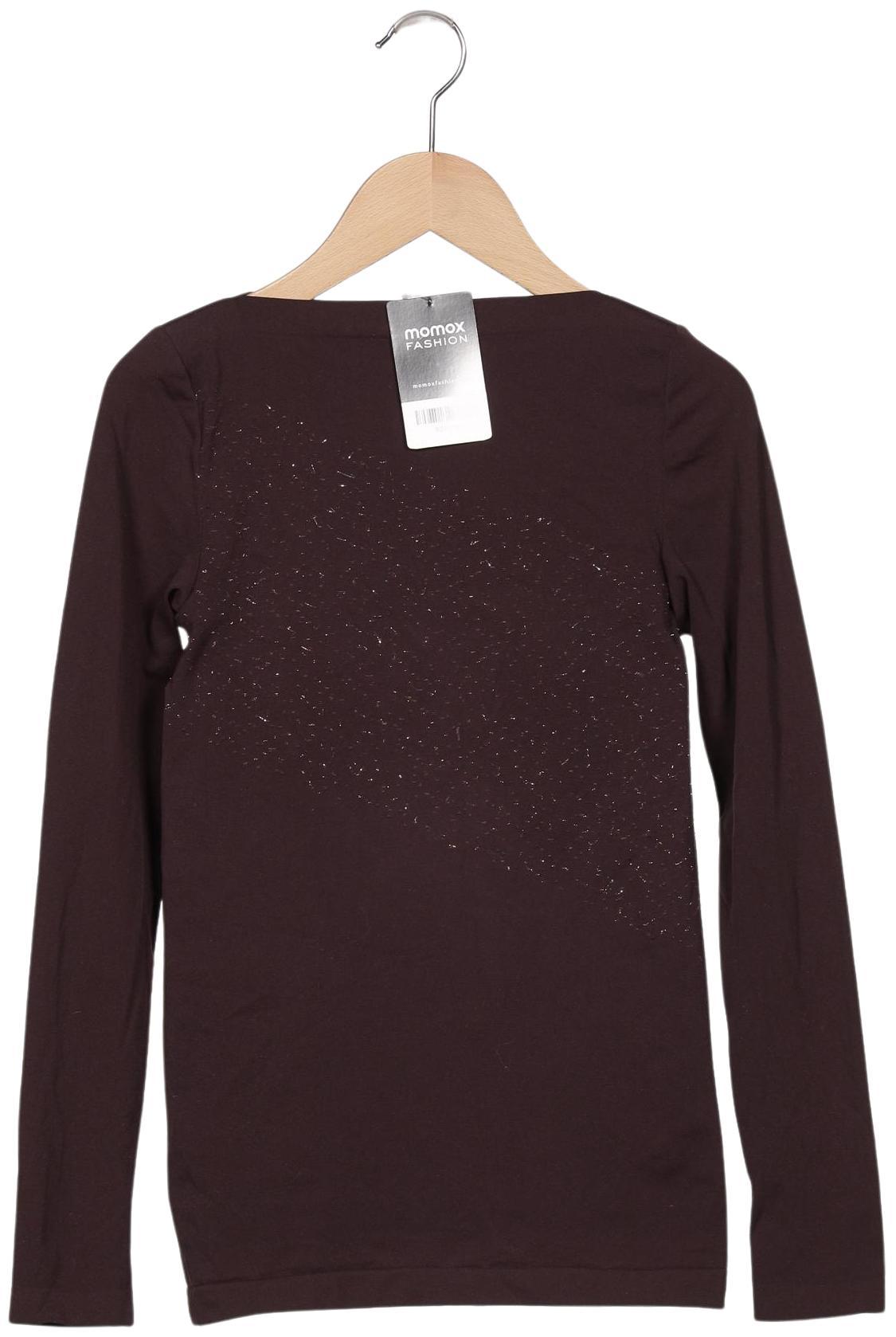 

Wolford Damen Langarmshirt, bordeaux, Gr. 34