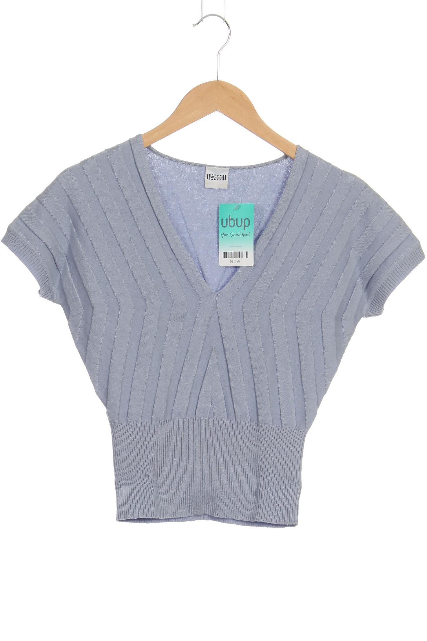 

Wolford Damen Pullover, blau, Gr. 38