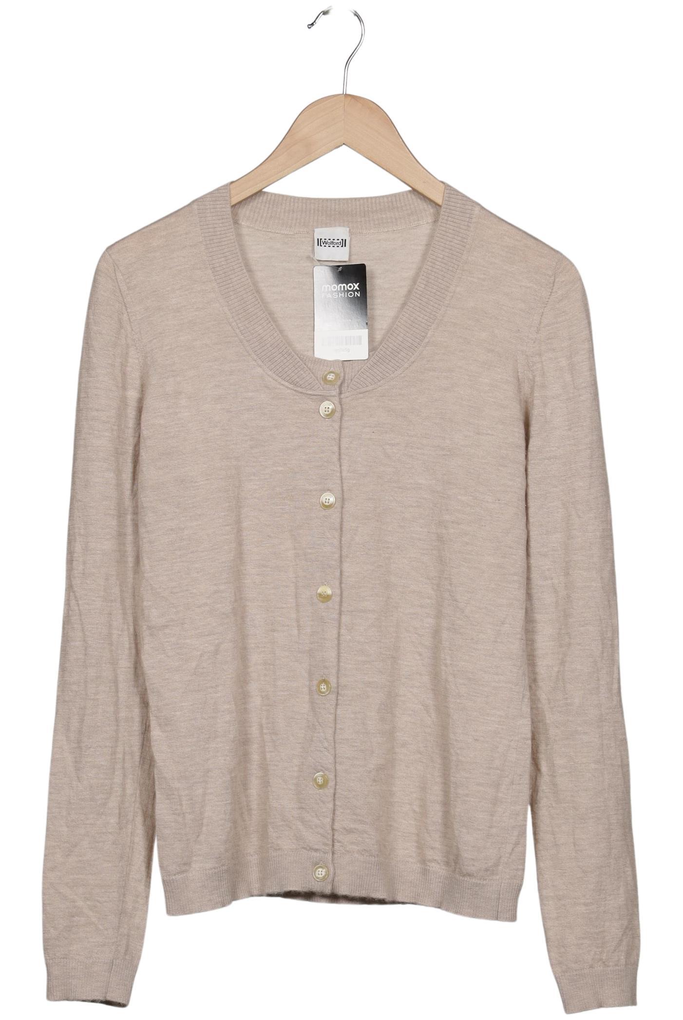 

Wolford Damen Strickjacke, beige, Gr. 38