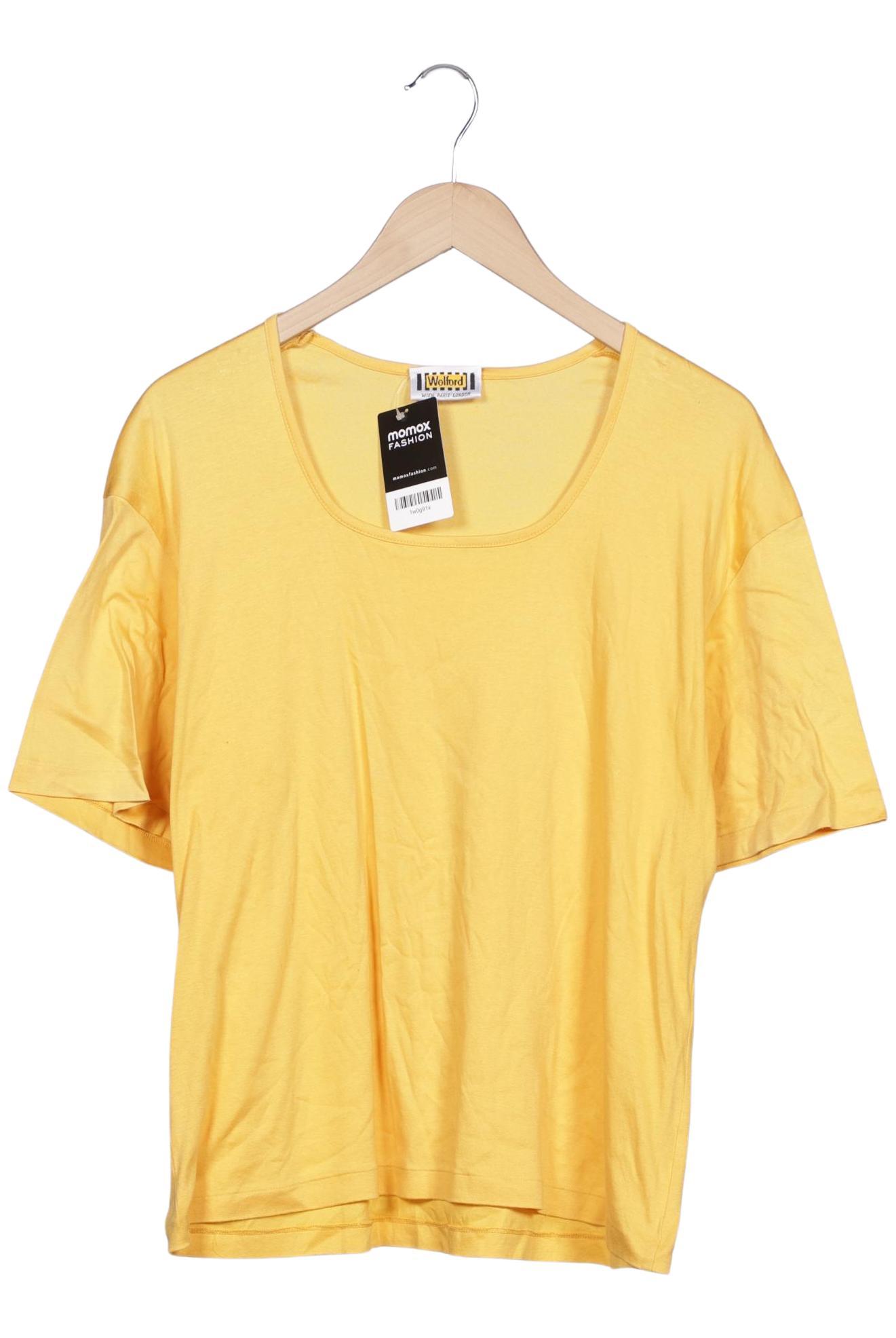 

Wolford Damen T-Shirt, gelb, Gr. 46