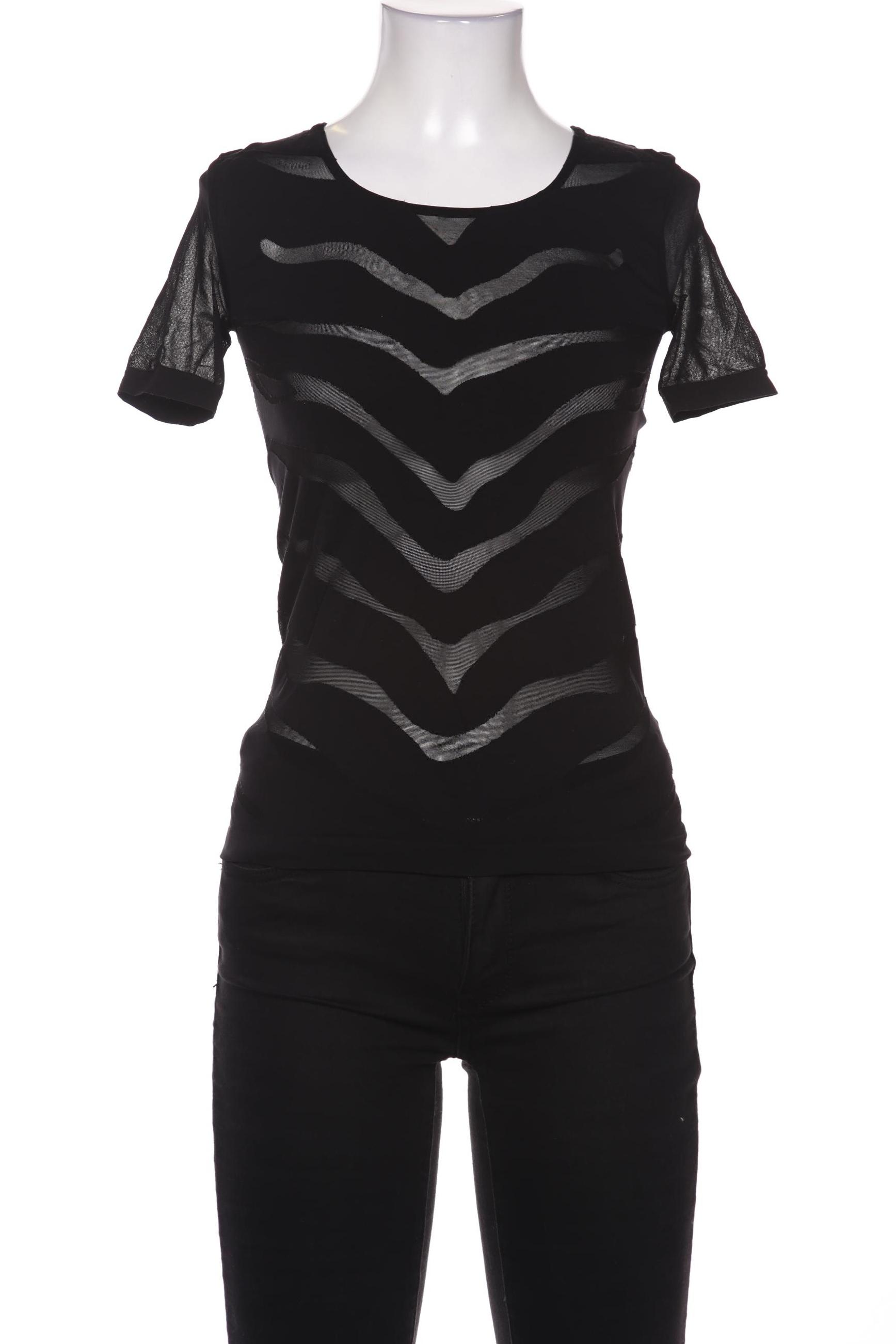 

Wolford Damen T-Shirt, schwarz, Gr. 34