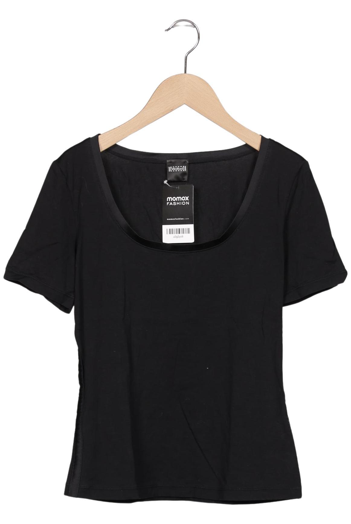 

Wolford Damen T-Shirt, schwarz, Gr. 36
