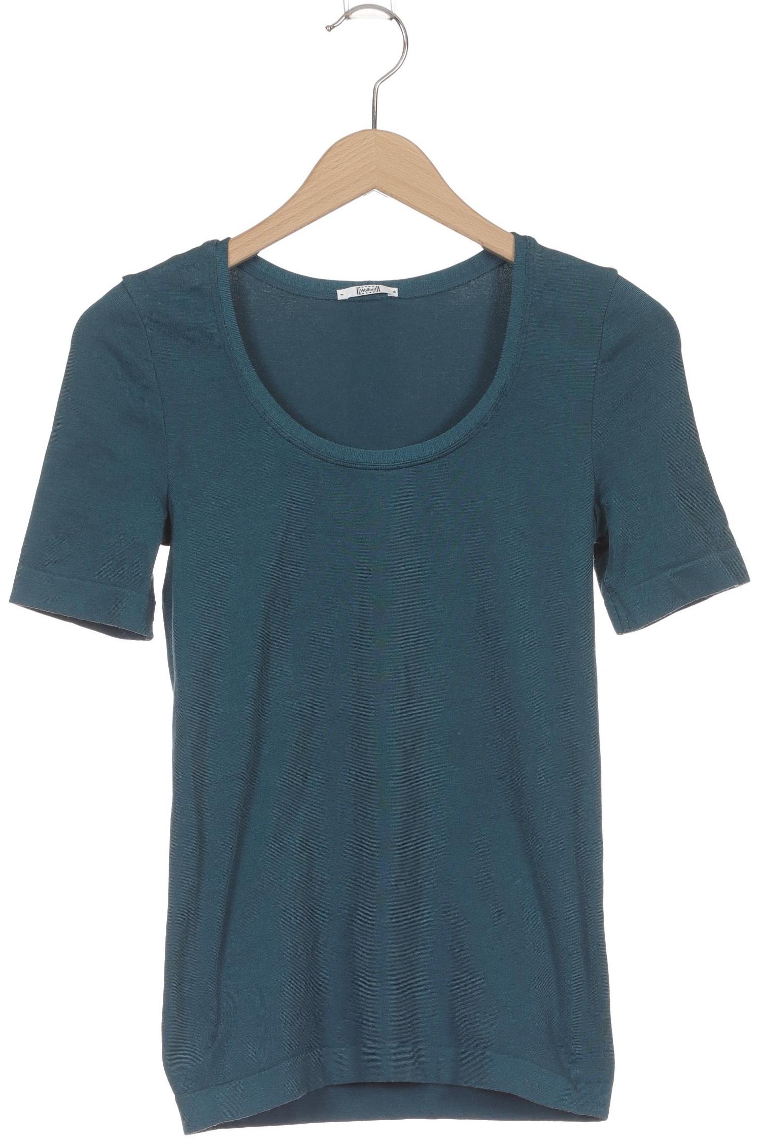 

Wolford Damen T-Shirt, türkis, Gr.