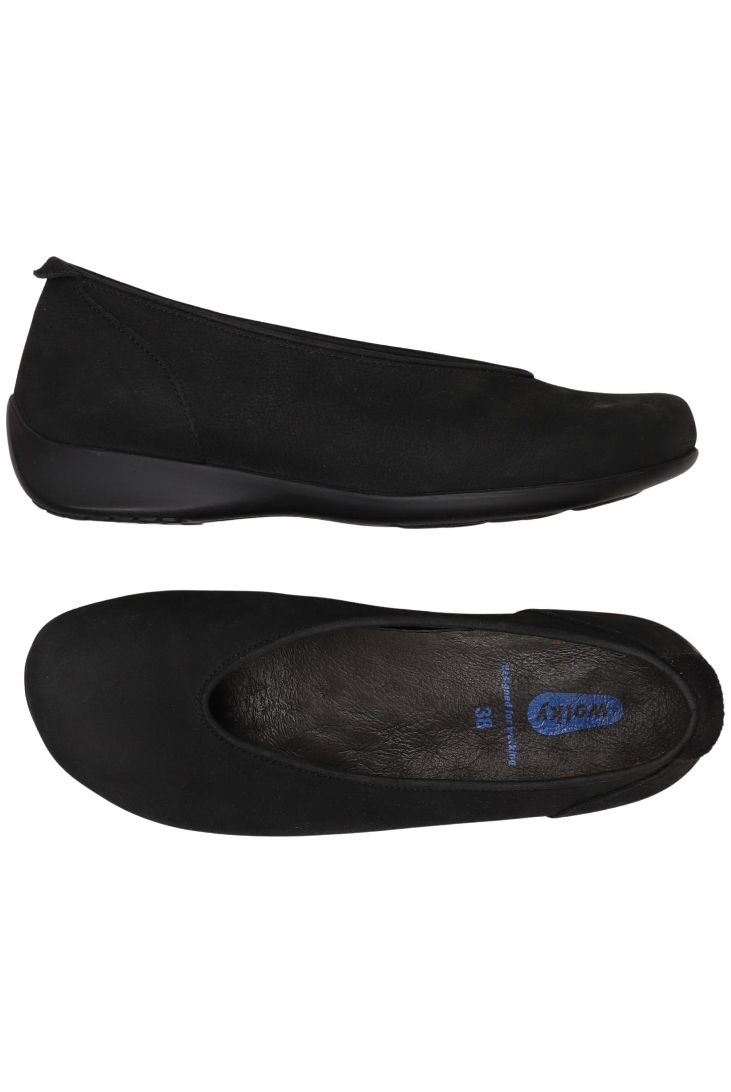 

wolky Damen Ballerinas, schwarz, Gr. 38