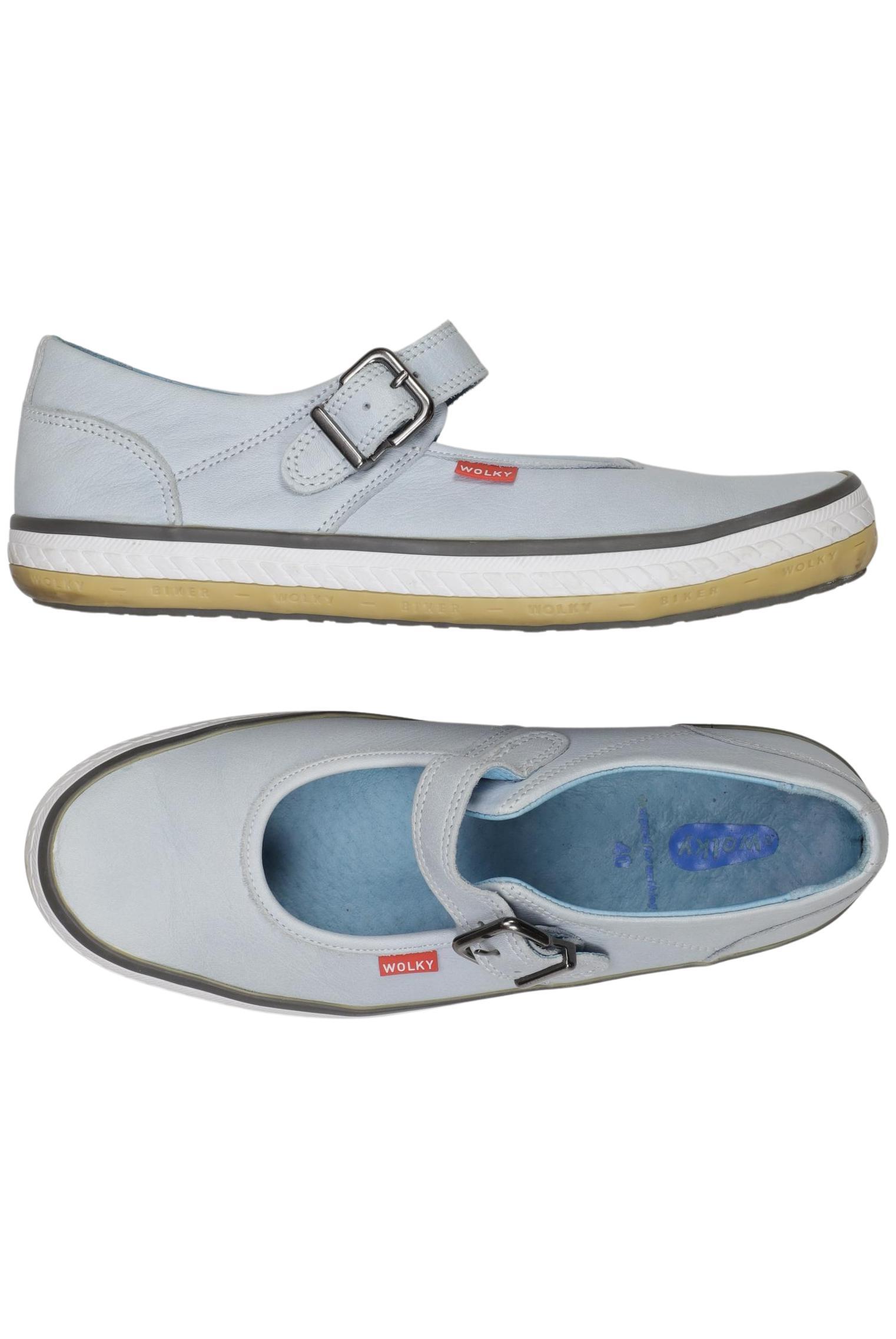 

wolky Damen Ballerinas, hellblau, Gr. 40