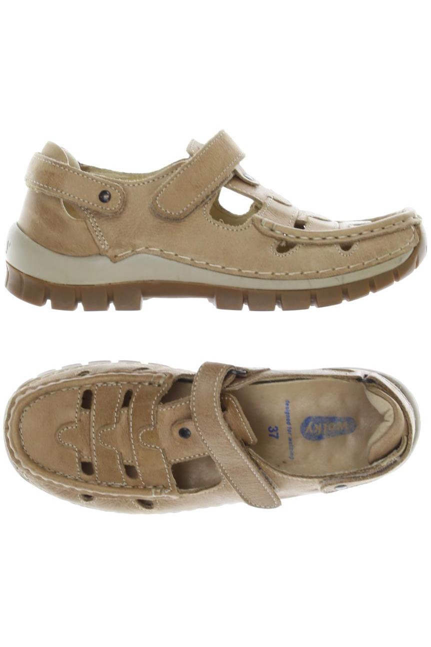 

wolky Damen Halbschuh, beige, Gr. 37