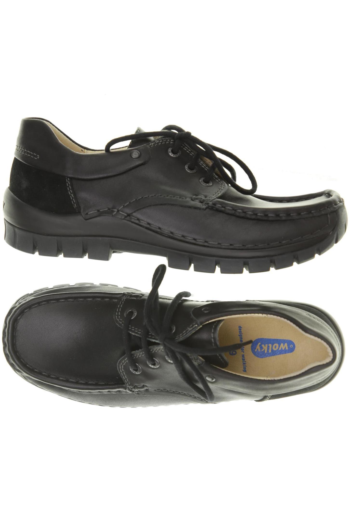 

wolky Damen Halbschuh, schwarz, Gr. 39