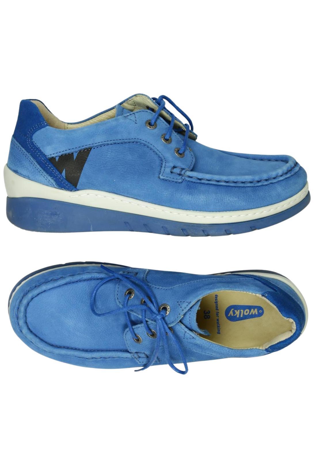 

wolky Damen Halbschuh, blau, Gr. 38