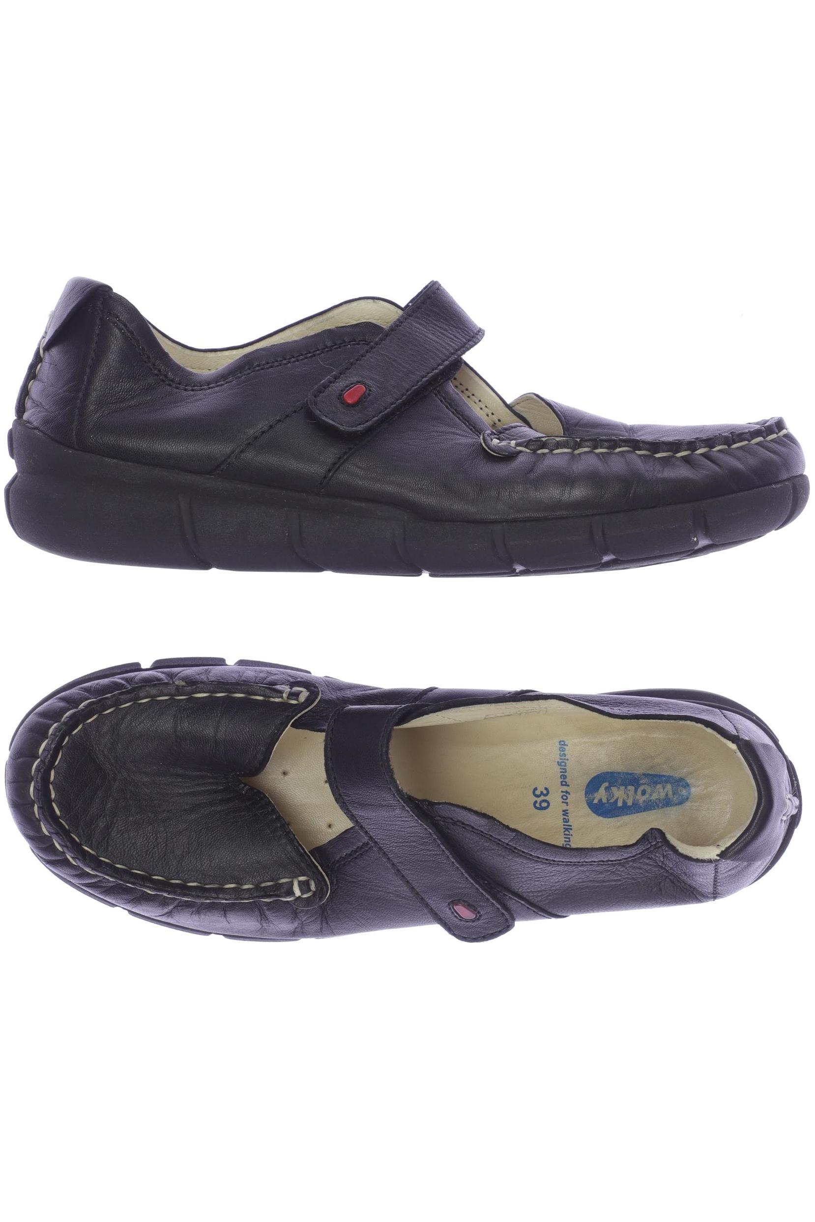 

wolky Damen Halbschuh, schwarz, Gr. 39