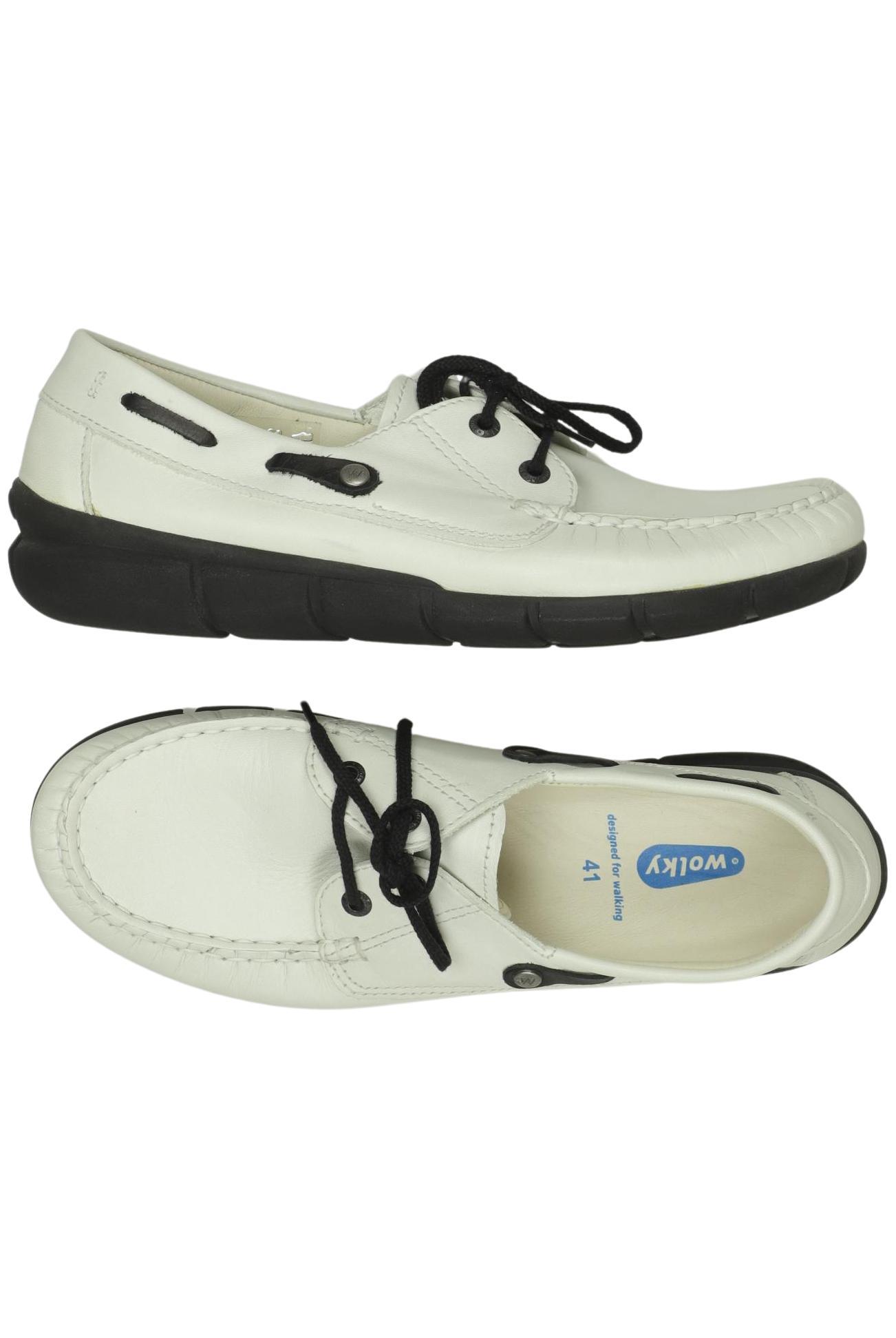 

wolky Damen Halbschuh, weiß, Gr. 41