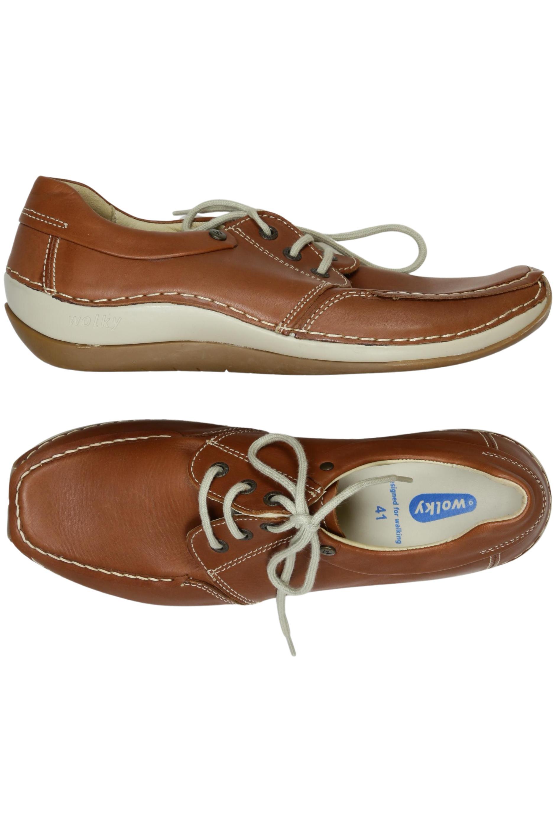 

wolky Damen Halbschuh, braun, Gr. 41