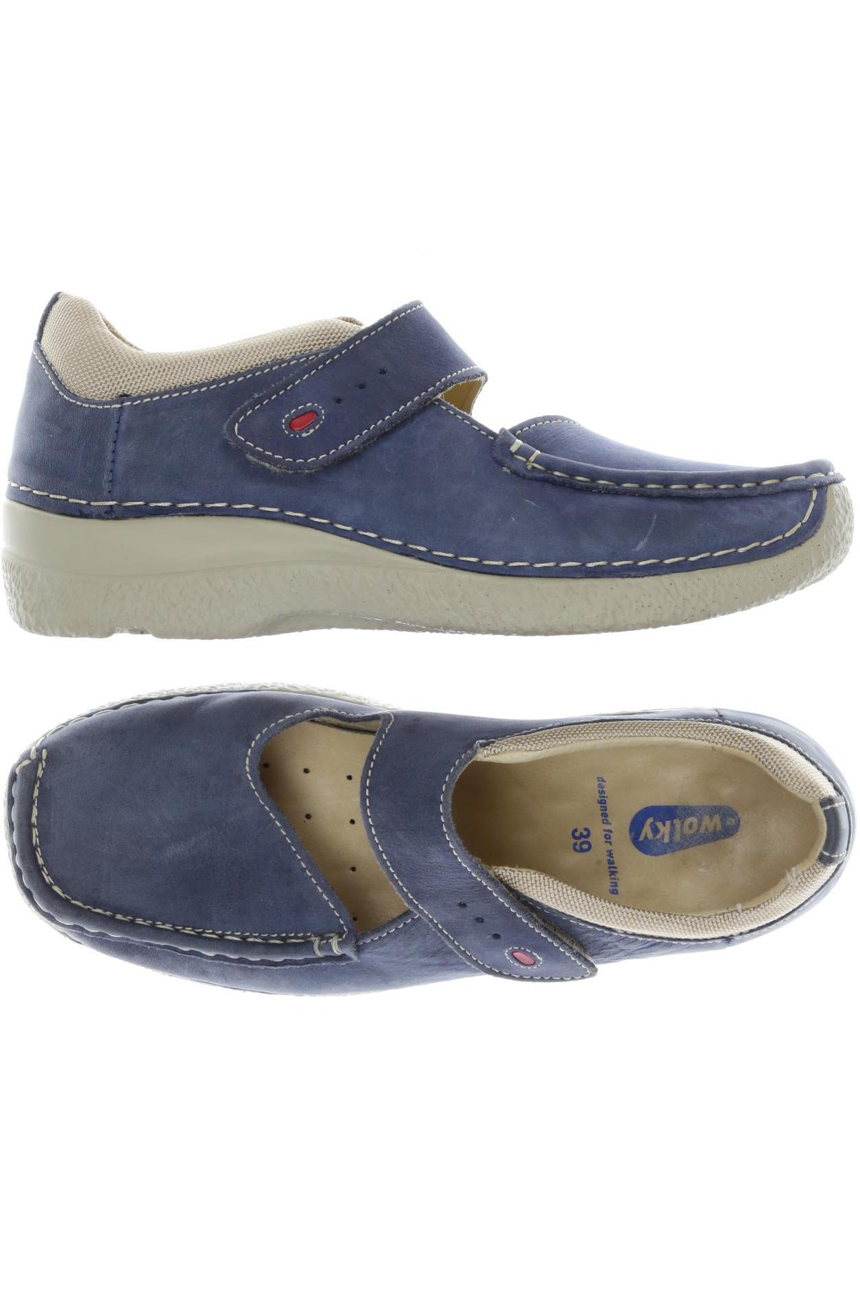 

wolky Damen Halbschuh, blau, Gr. 39
