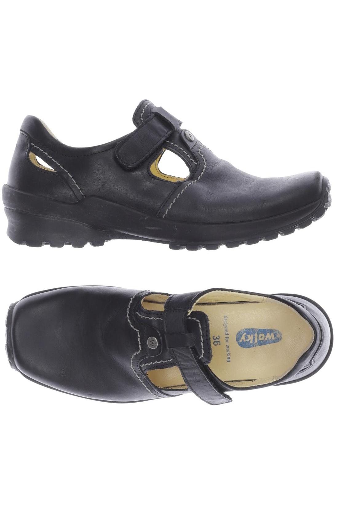 

wolky Damen Halbschuh, schwarz, Gr. 36