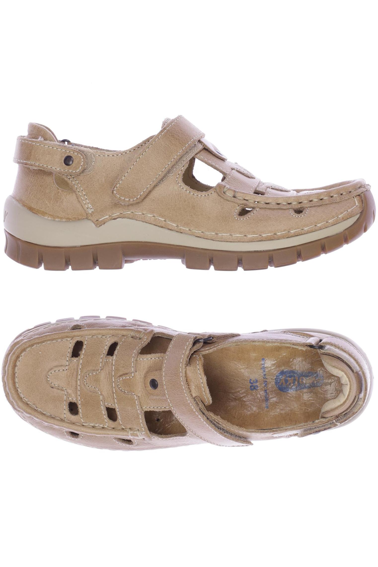 

wolky Damen Halbschuh, beige, Gr. 38