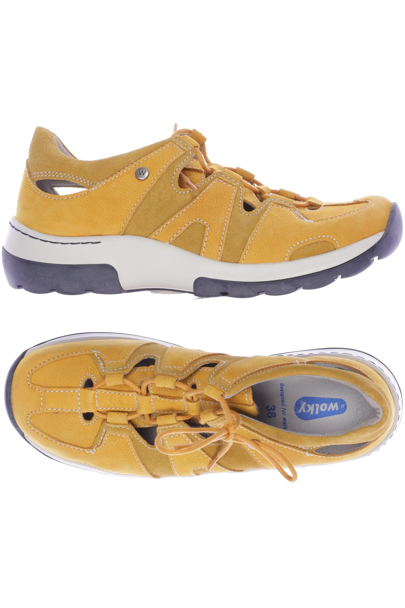 

wolky Damen Halbschuh, orange, Gr. 38