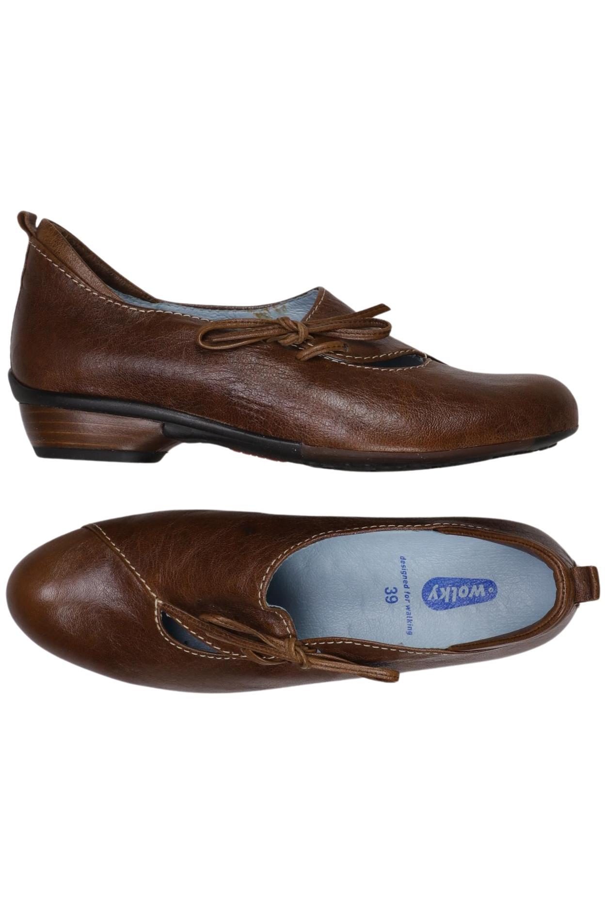 

wolky Damen Halbschuh, braun, Gr. 39