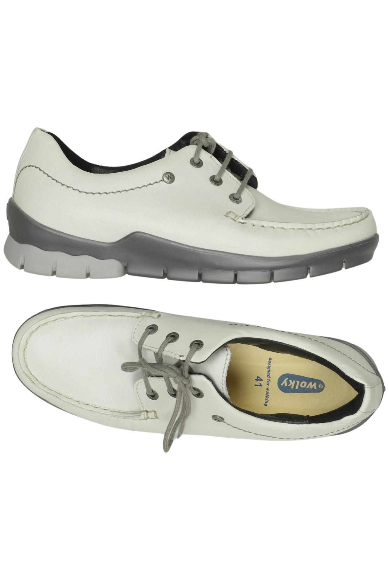 

wolky Damen Halbschuh, weiß, Gr. 41