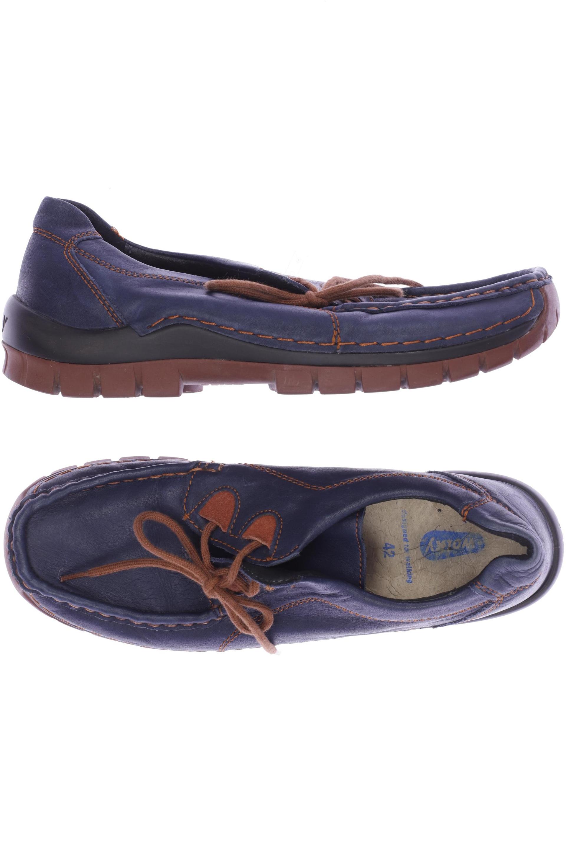 

wolky Damen Halbschuh, marineblau