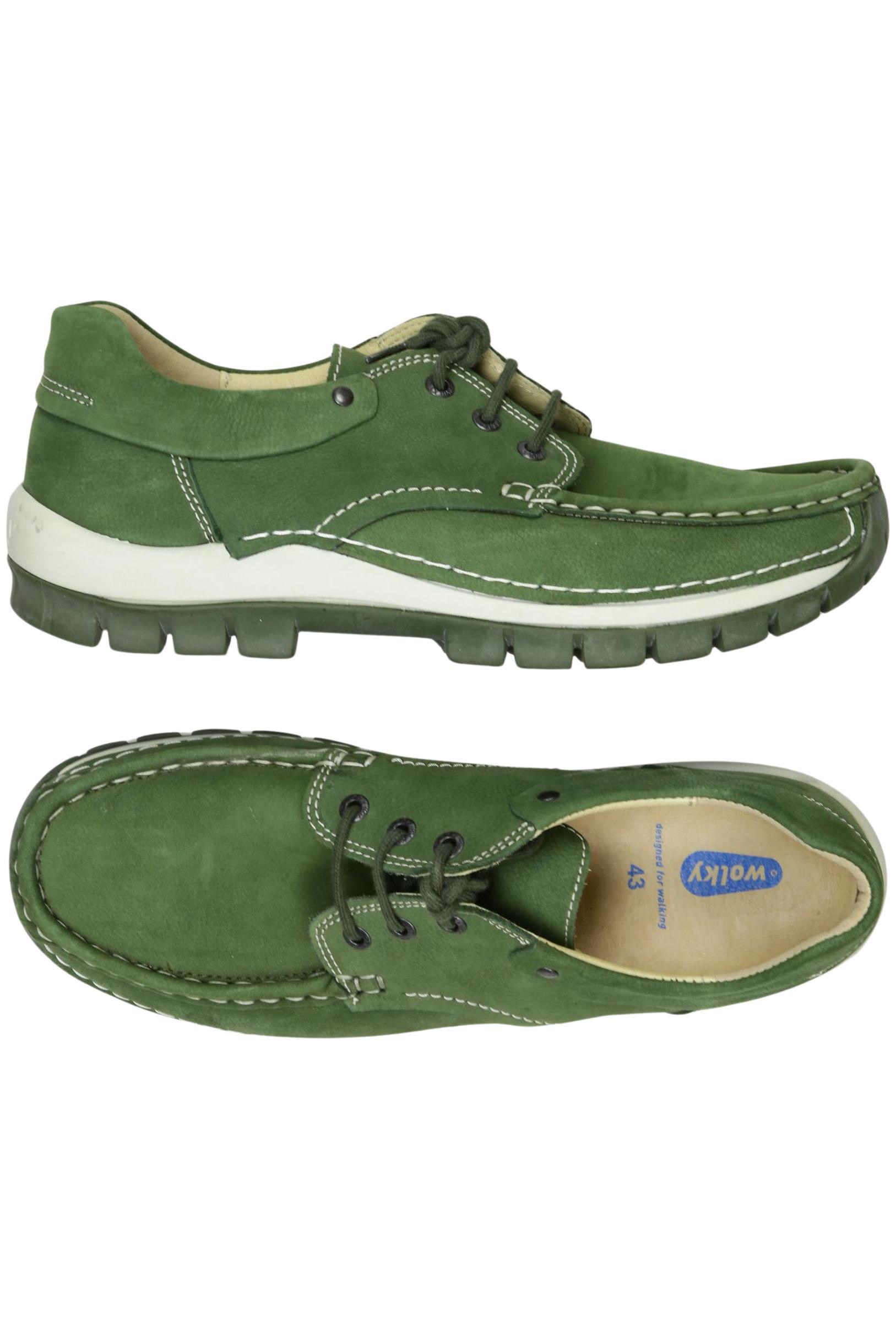 

wolky Damen Halbschuh, grün, Gr. 43