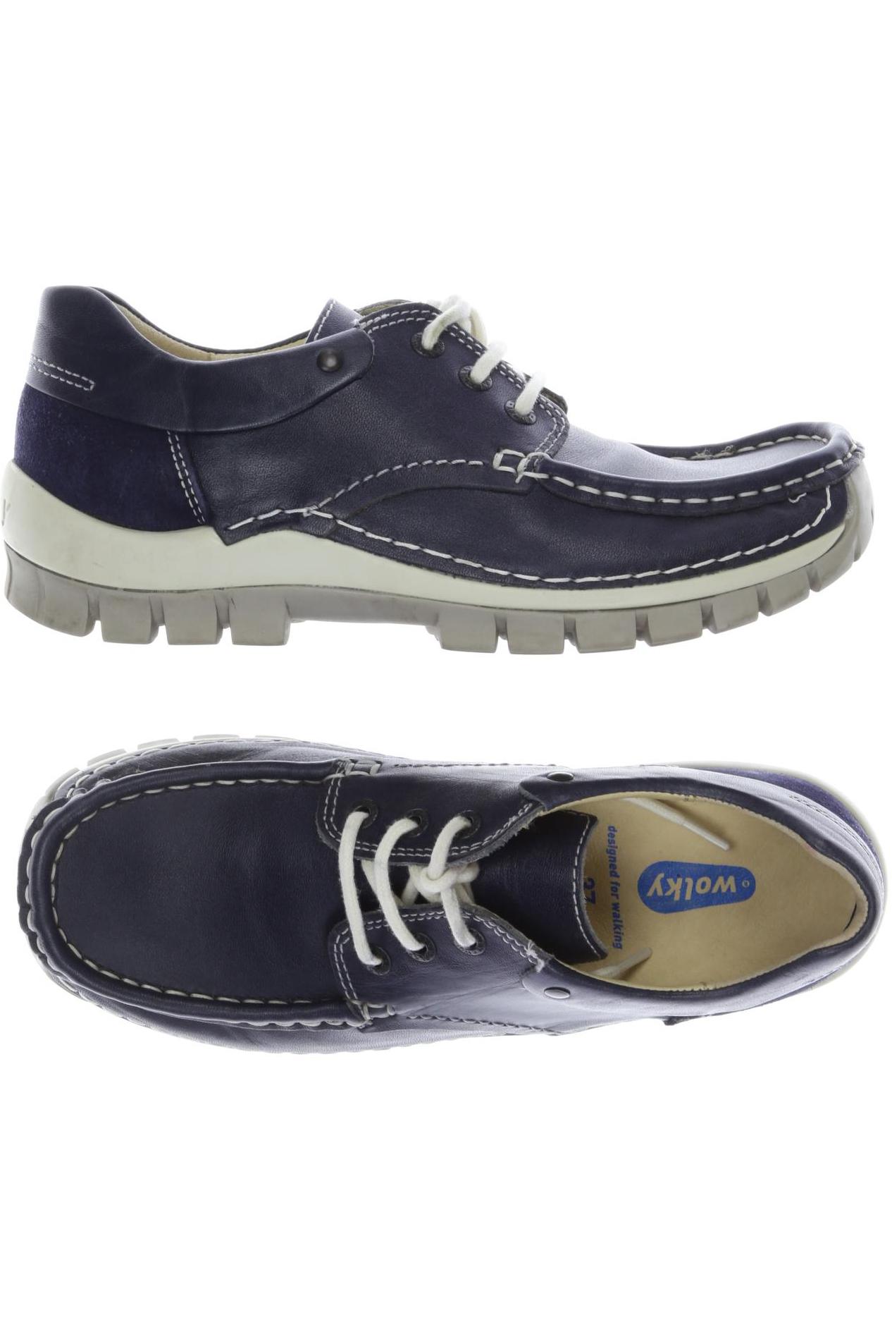 

wolky Damen Halbschuh, marineblau, Gr. 37